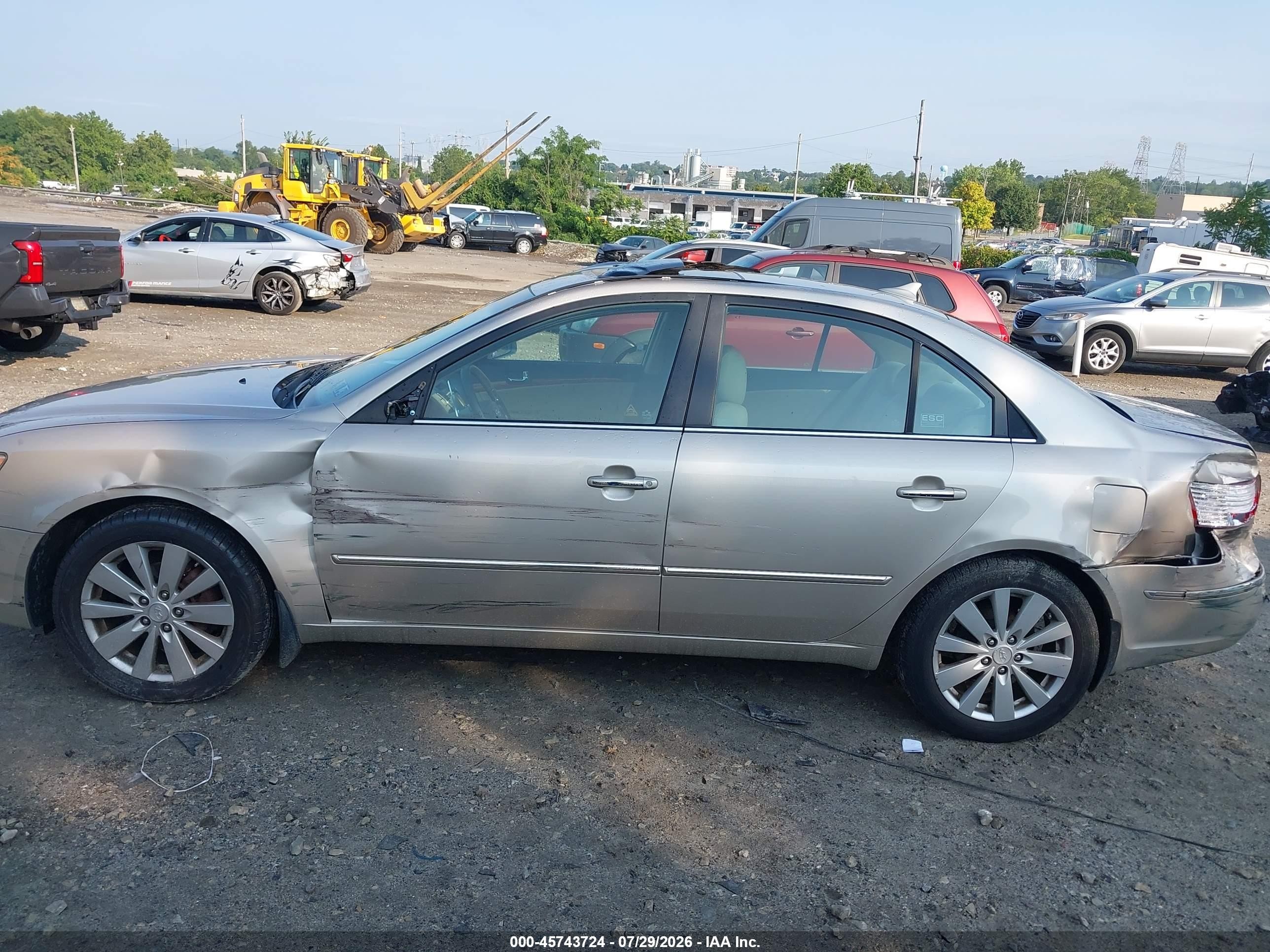 2010 Hyundai Sonata Limited Gold vin: 5NPEU4AC3AH608755