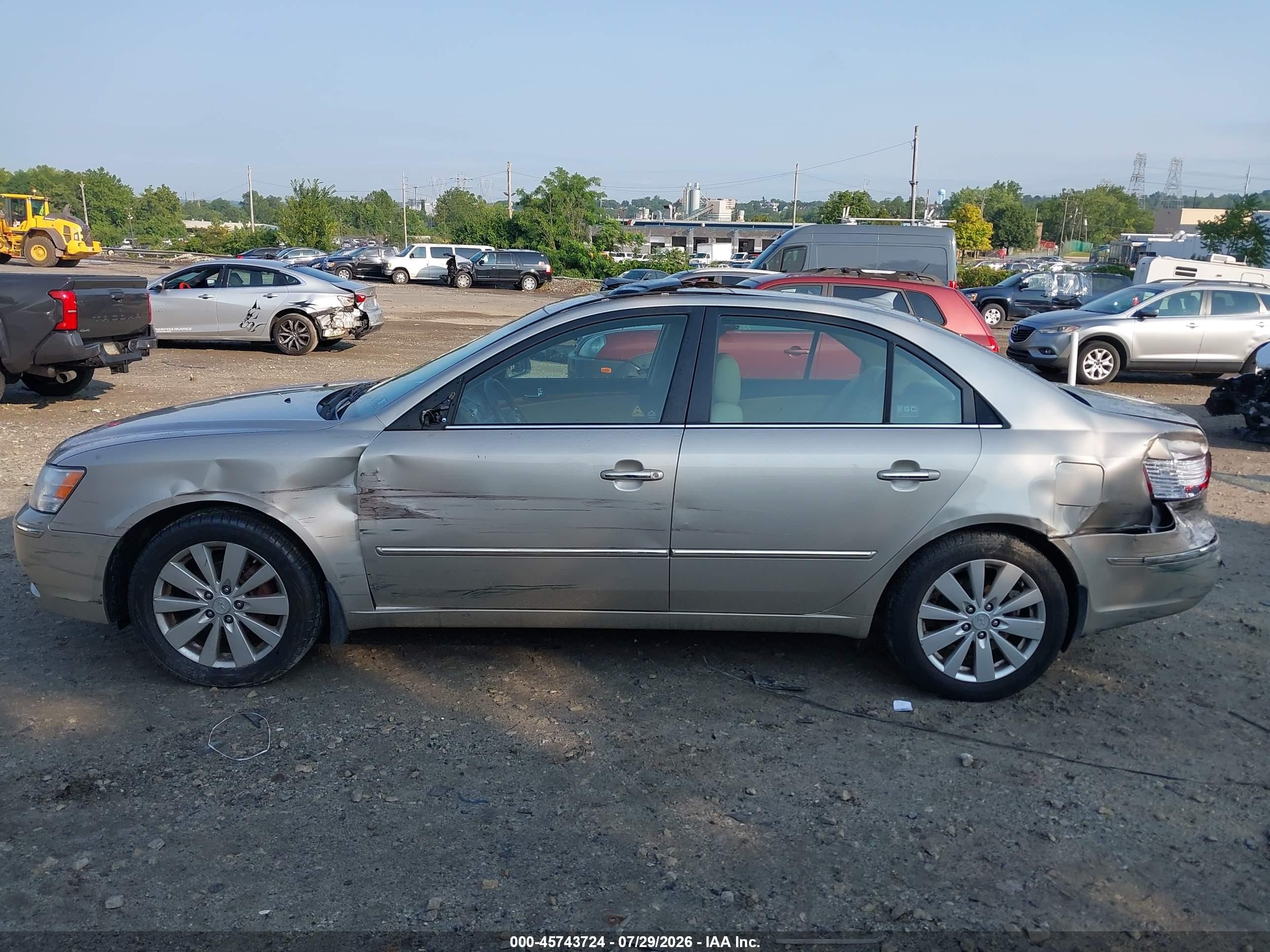 2010 Hyundai Sonata Limited Gold vin: 5NPEU4AC3AH608755
