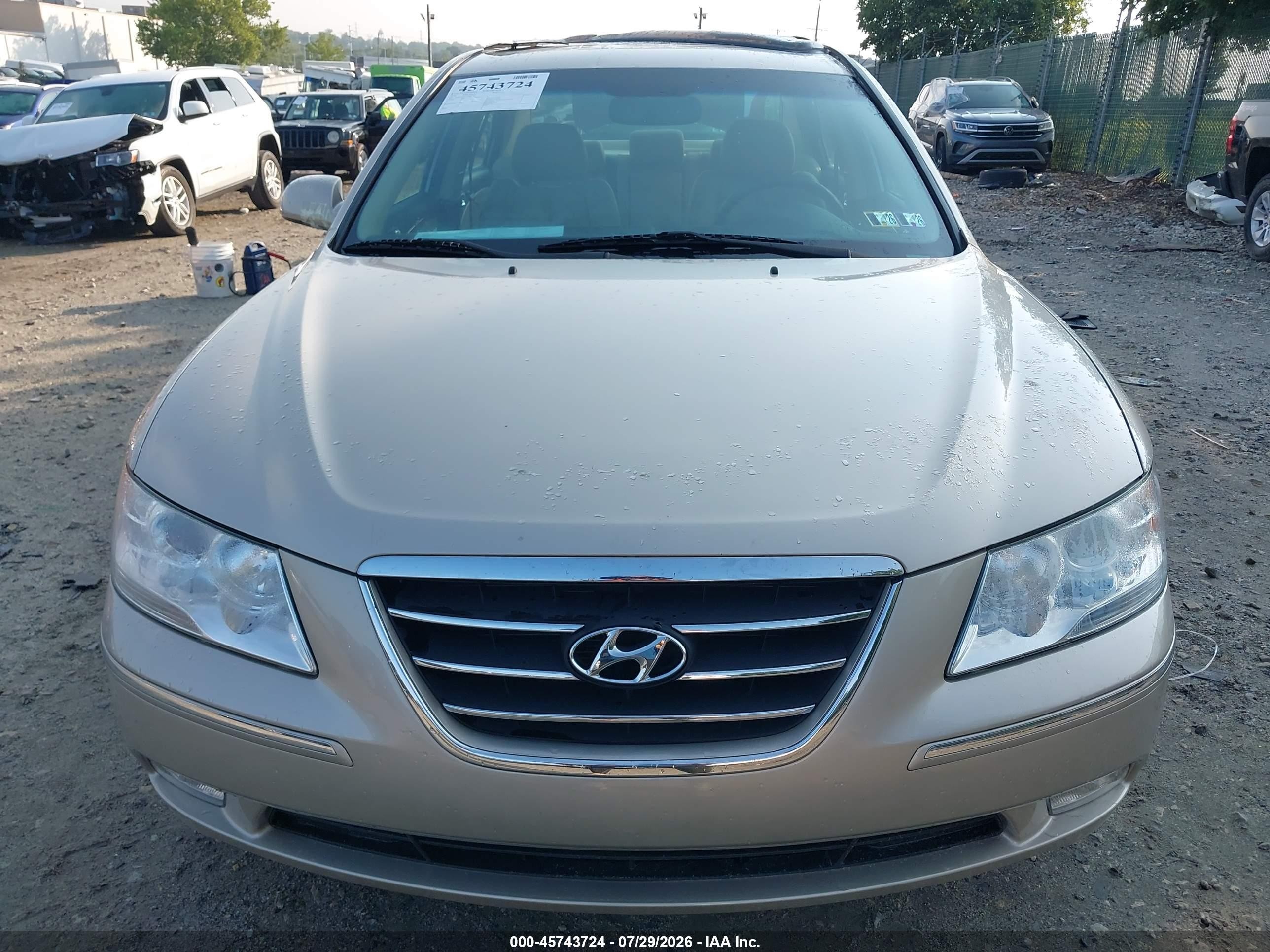 2010 Hyundai Sonata Limited Gold vin: 5NPEU4AC3AH608755