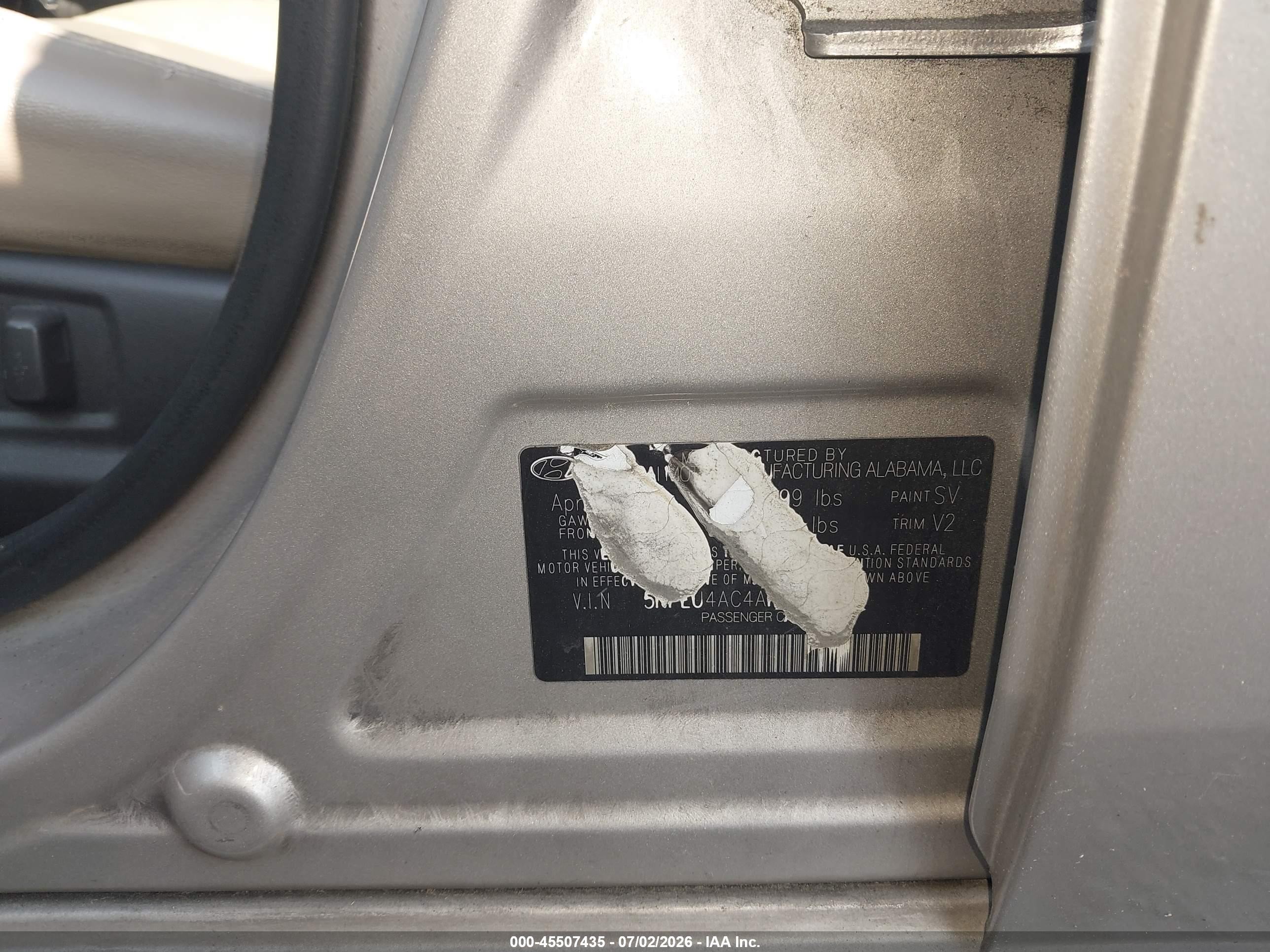 2010 Hyundai Sonata Limited Gold vin: 5NPEU4AC4AH591304