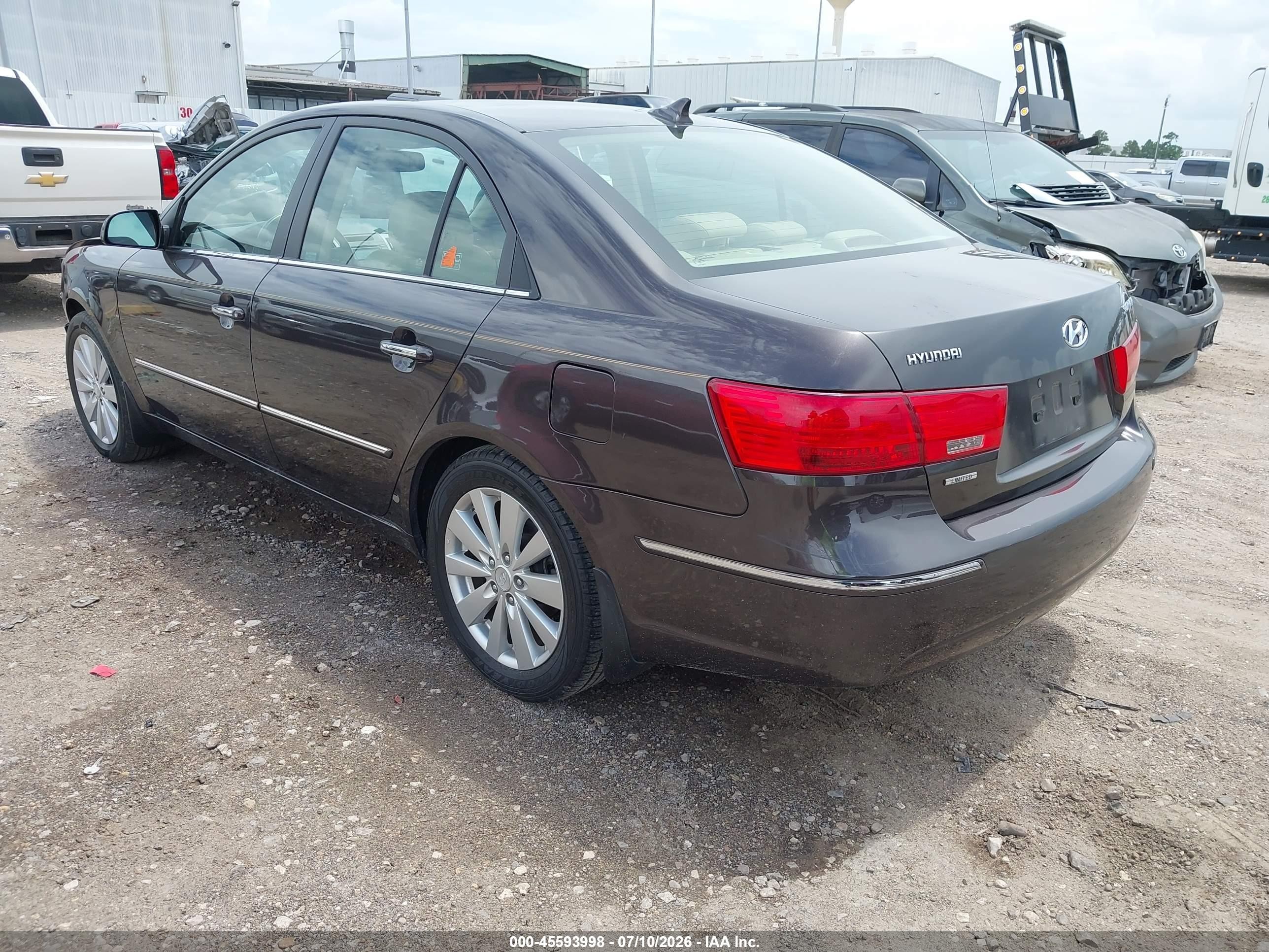 2010 Hyundai Sonata Limited Gray vin: 5NPEU4AC5AH623029