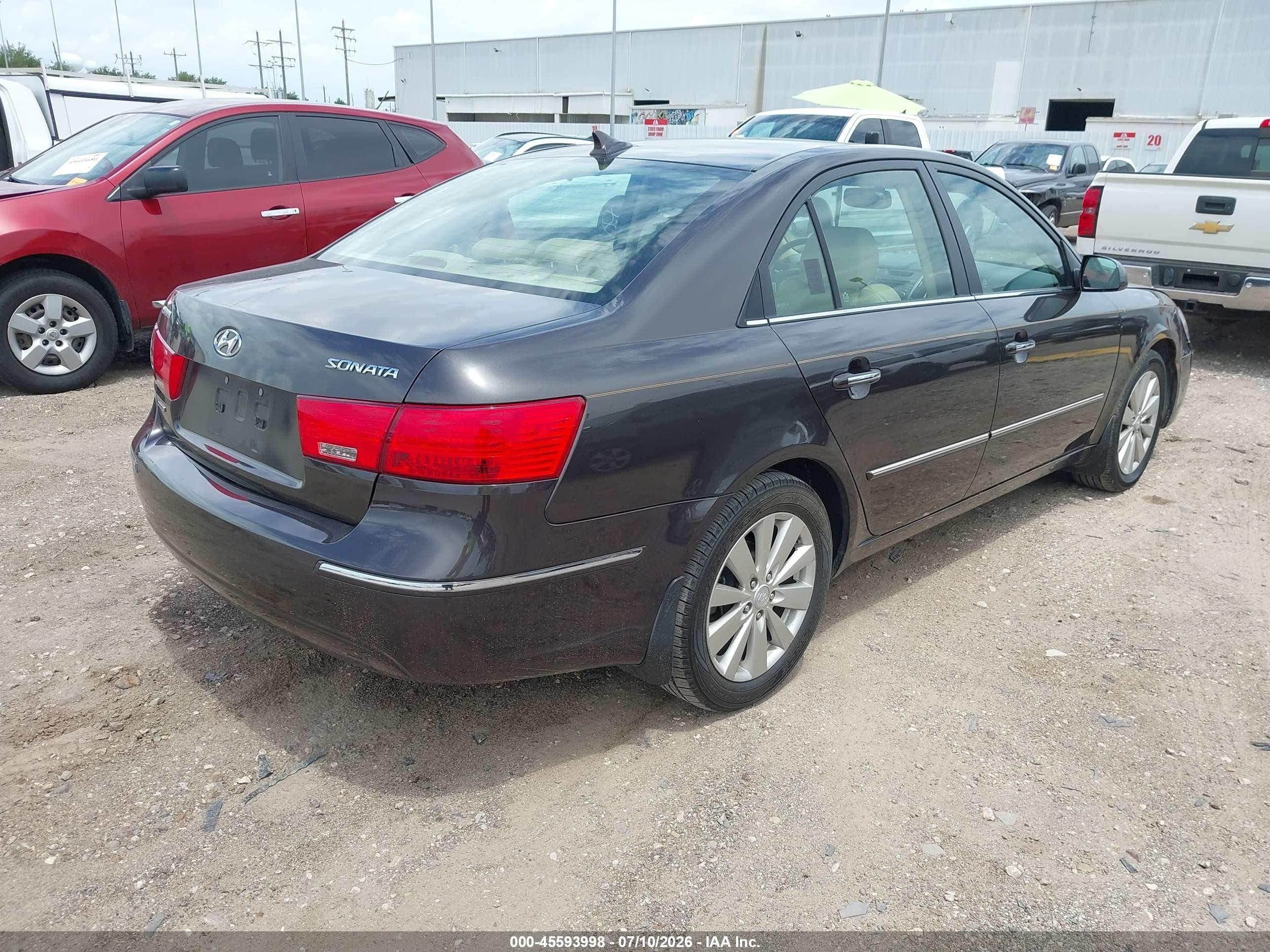 2010 Hyundai Sonata Limited Gray vin: 5NPEU4AC5AH623029
