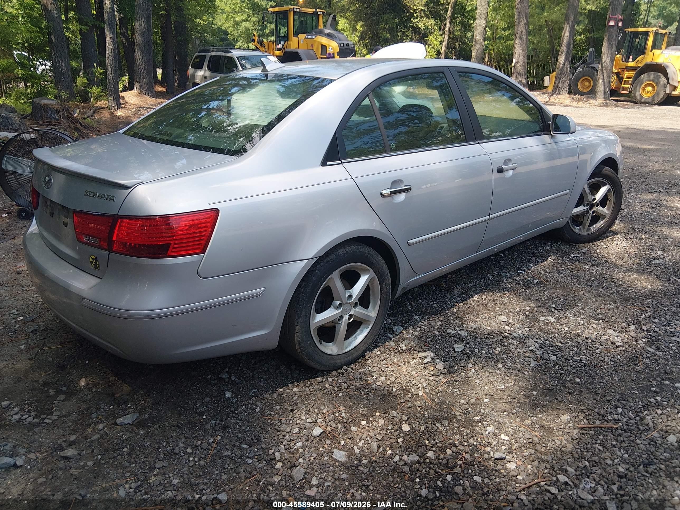 2010 Hyundai Sonata Se Серебряный vin: 5NPEU4AC8AH625602