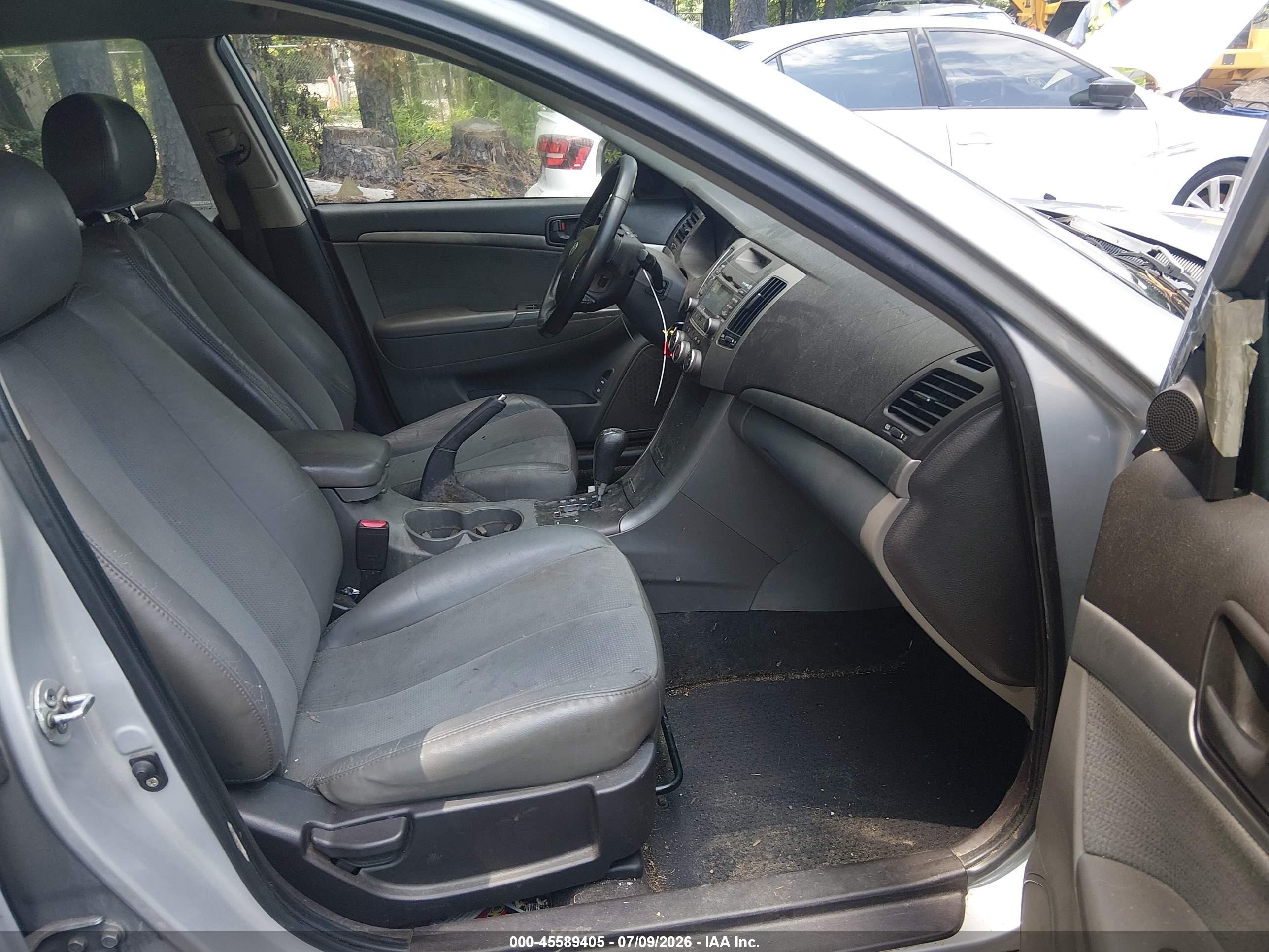 2010 Hyundai Sonata Se Серебряный vin: 5NPEU4AC8AH625602