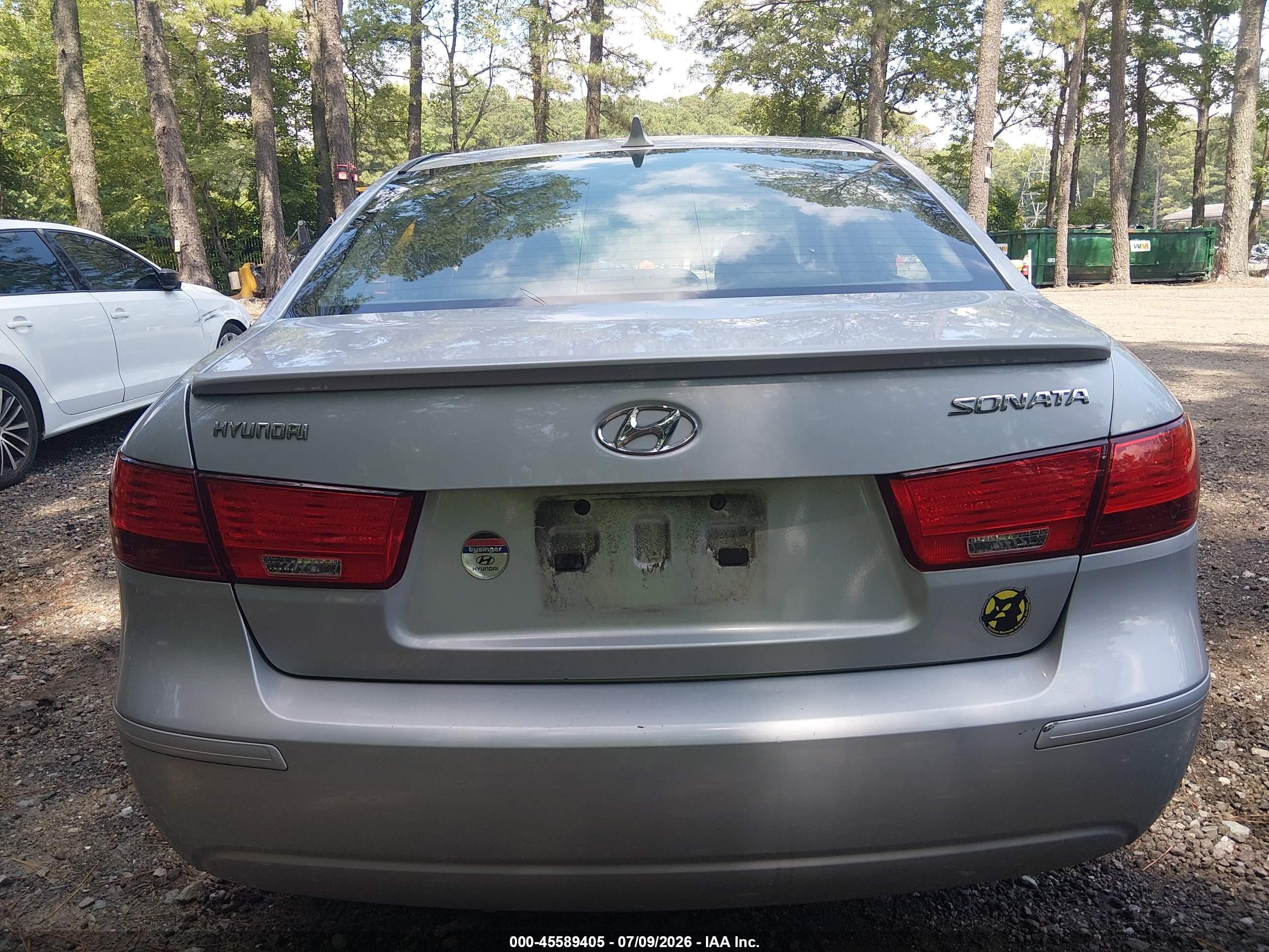 2010 Hyundai Sonata Se Серебряный vin: 5NPEU4AC8AH625602