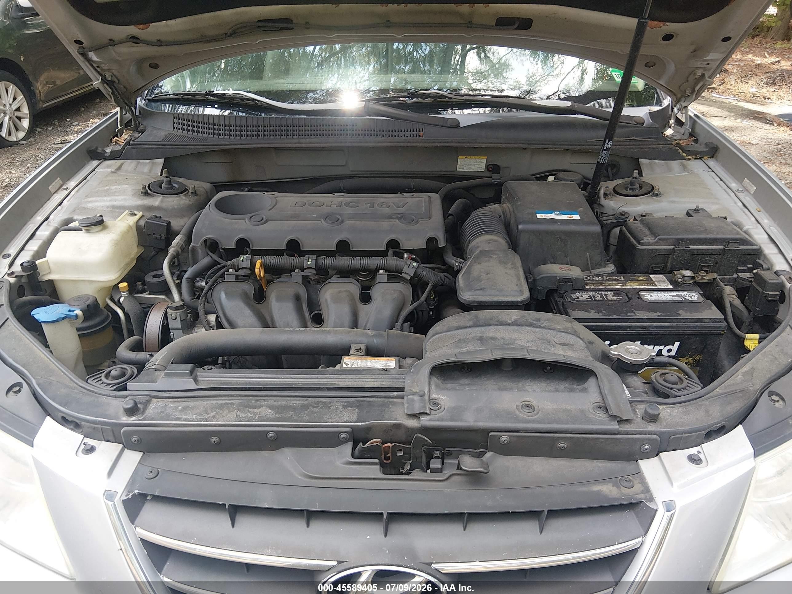 2010 Hyundai Sonata Se Серебряный vin: 5NPEU4AC8AH625602