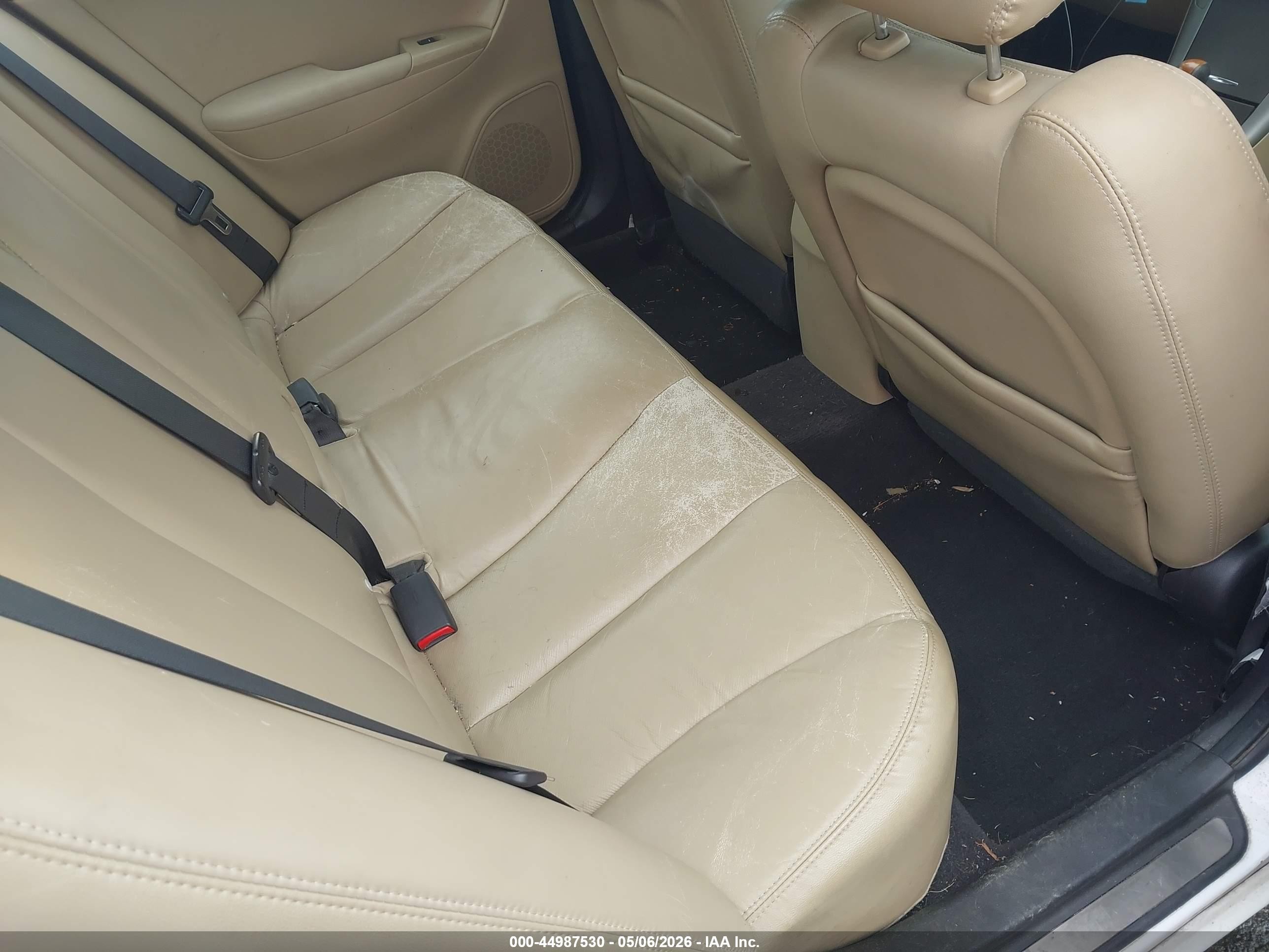 2010 Hyundai Sonata Limited Белый vin: 5NPEU4ACXAH629554