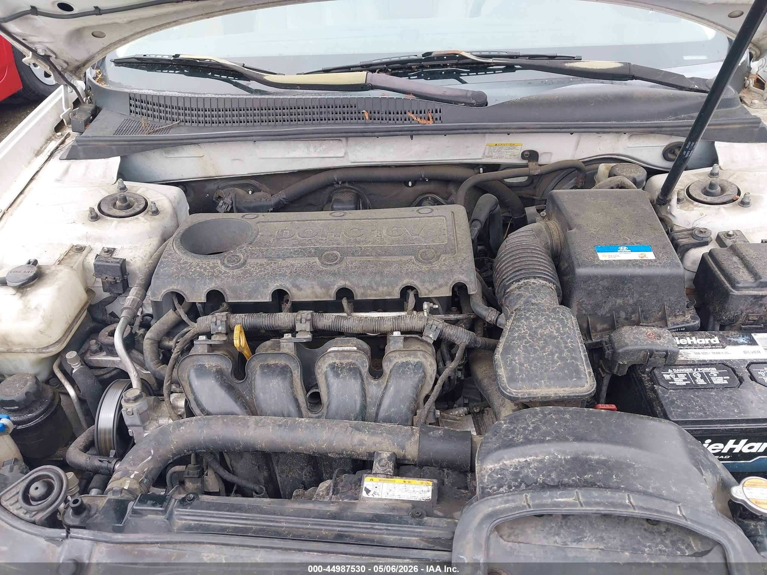 2010 Hyundai Sonata Limited Белый vin: 5NPEU4ACXAH629554