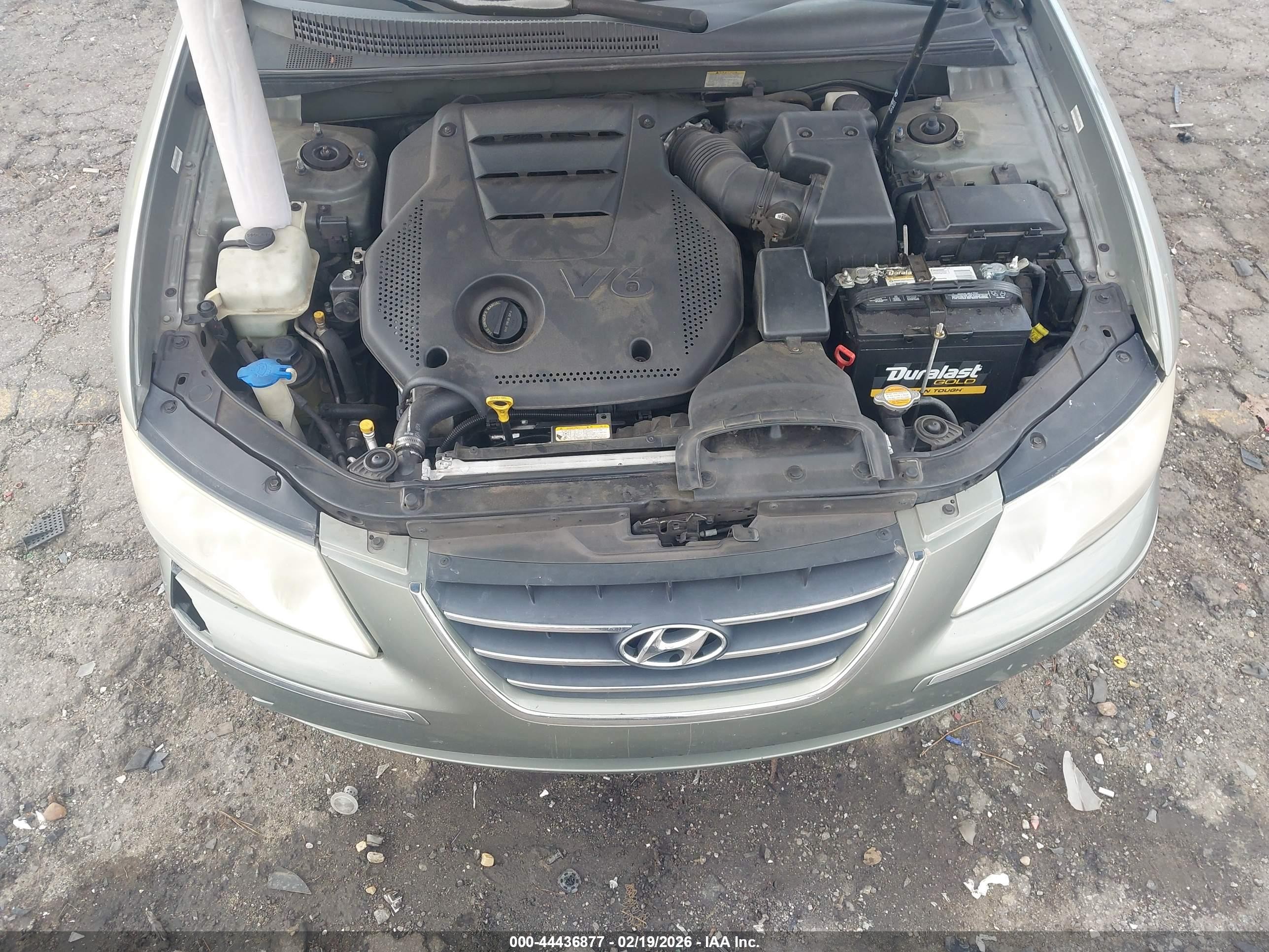 2010 Hyundai Sonata Limited V6 Зеленый vin: 5NPEU4AF1AH604827