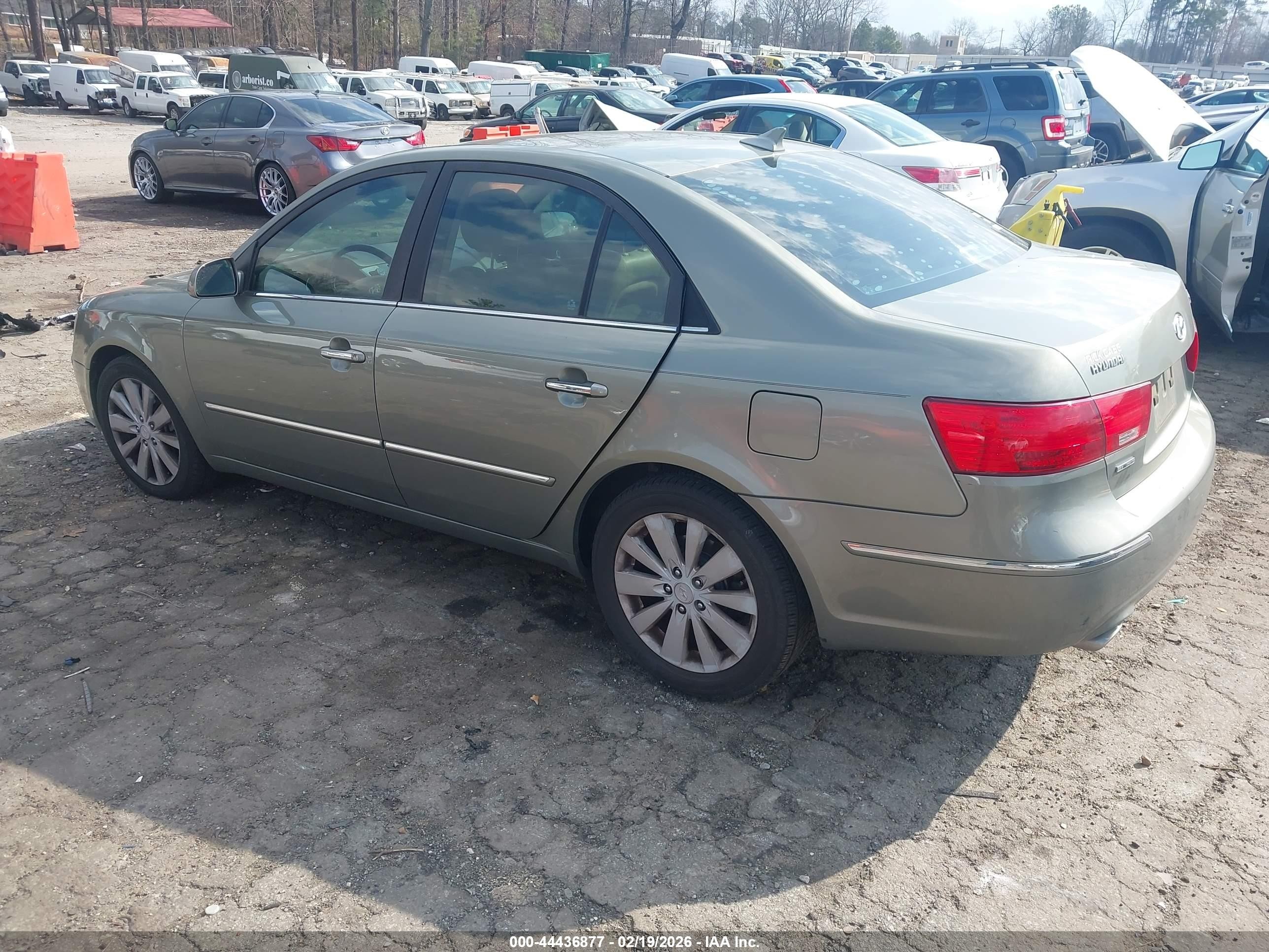 2010 Hyundai Sonata Limited V6 Зеленый vin: 5NPEU4AF1AH604827