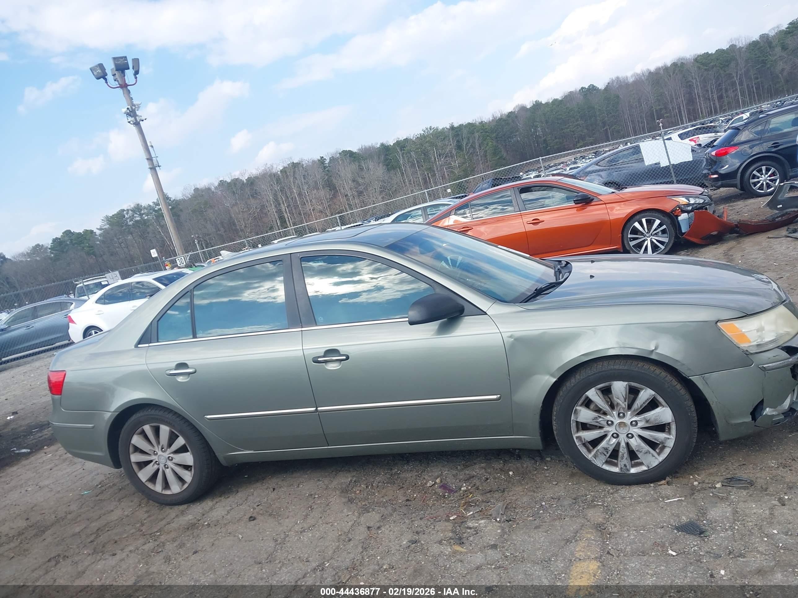 2010 Hyundai Sonata Limited V6 Зеленый vin: 5NPEU4AF1AH604827