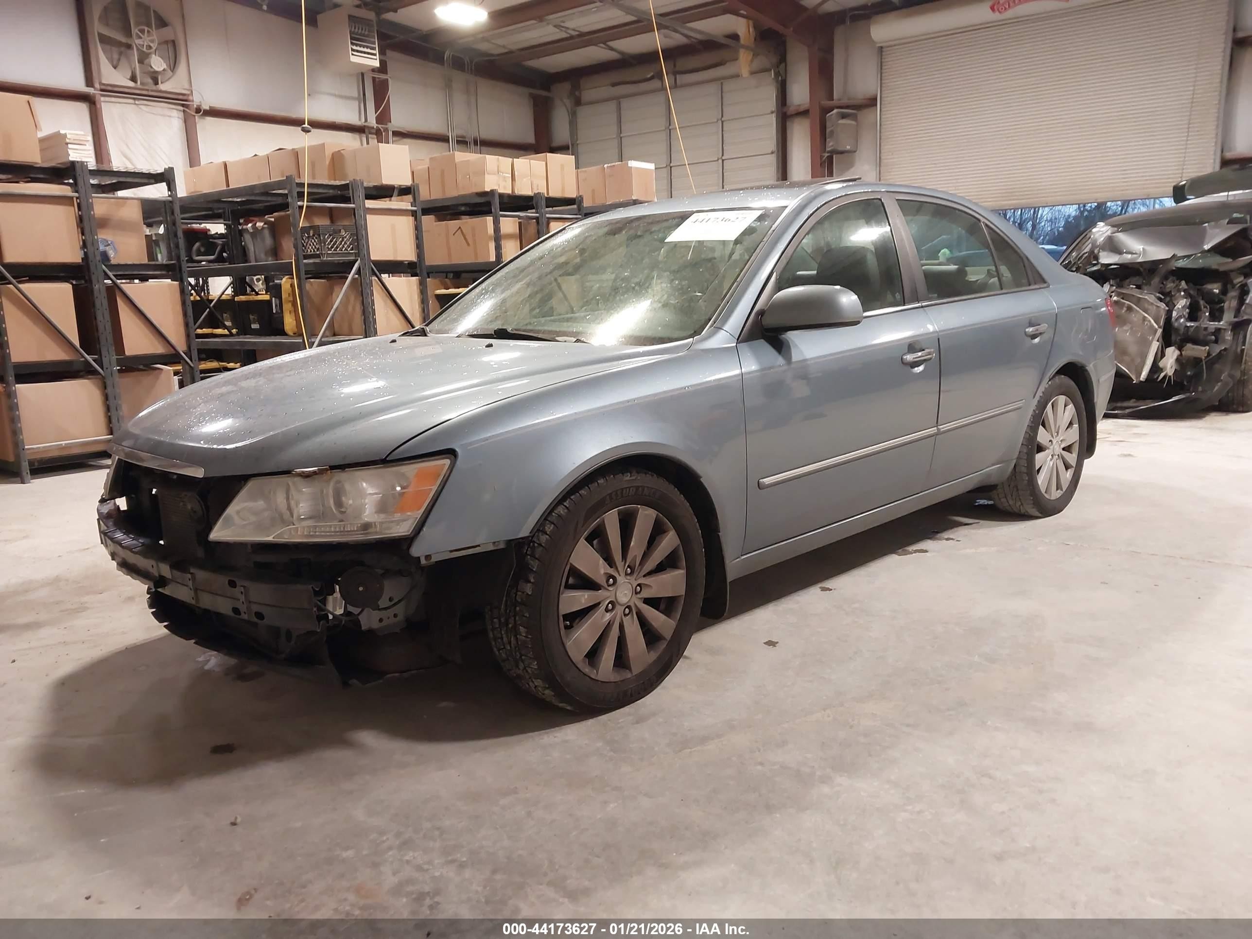 2010 Hyundai Sonata Limited V6 Синий vin: 5NPEU4AF1AH610479