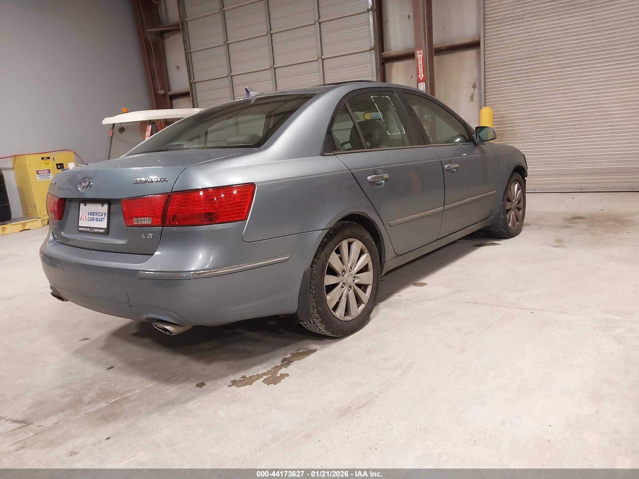 2010 Hyundai Sonata Limited V6 Синий vin: 5NPEU4AF1AH610479