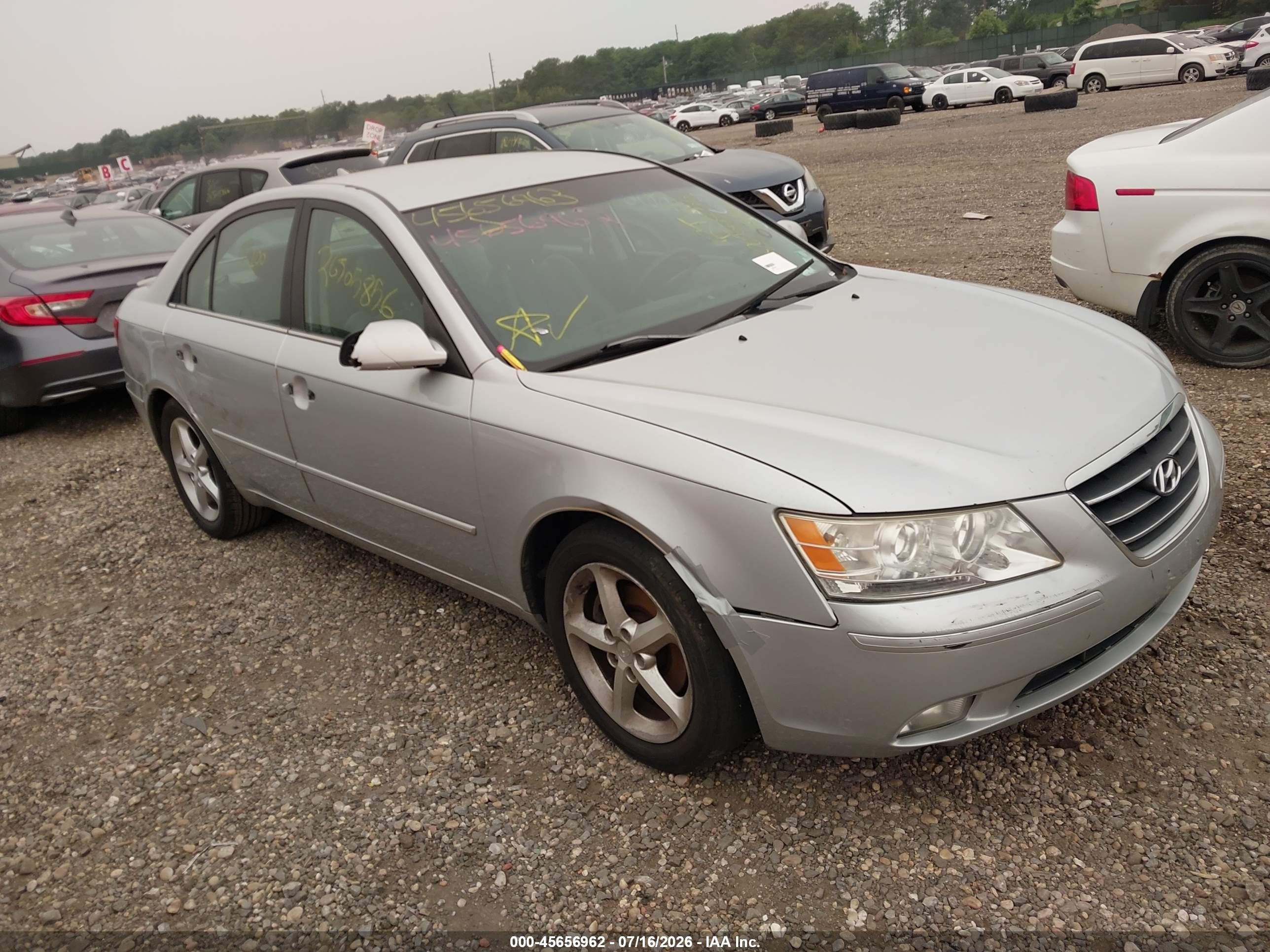 2010 Hyundai Sonata Se V6 Gray vin: 5NPEU4AF2AH607428