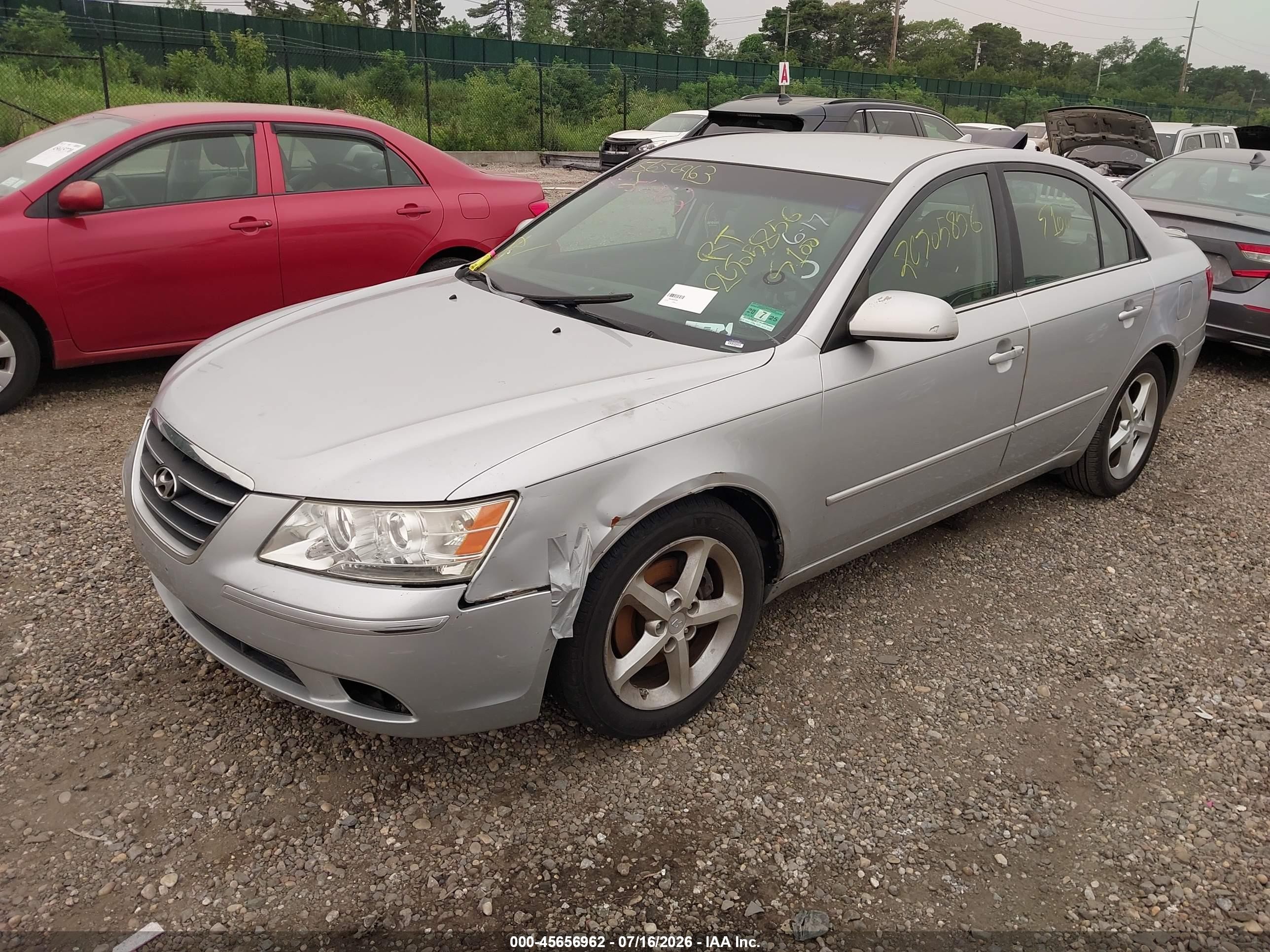 2010 Hyundai Sonata Se V6 Gray vin: 5NPEU4AF2AH607428