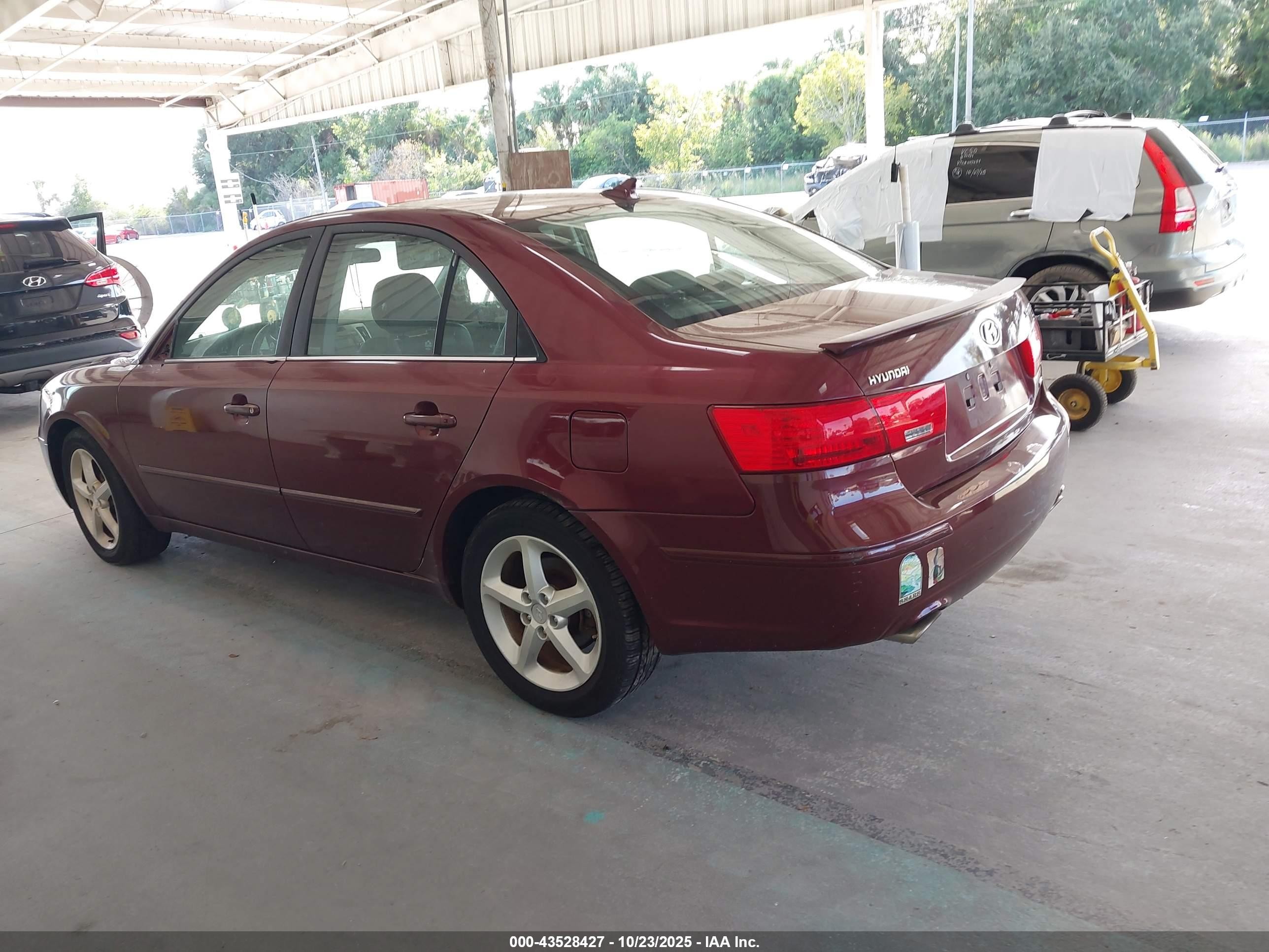 2010 Hyundai Sonata Se V6 Maroon vin: 5NPEU4AF5AH618617
