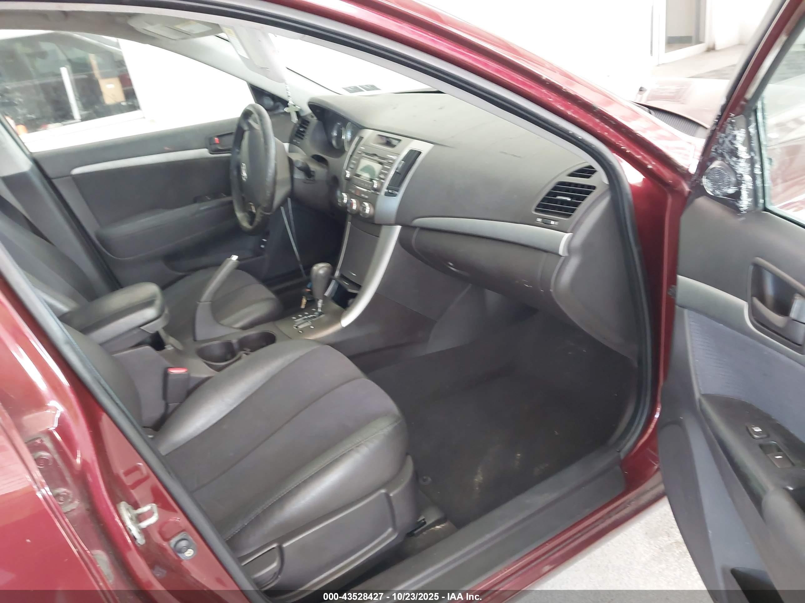 2010 Hyundai Sonata Se V6 Maroon vin: 5NPEU4AF5AH618617