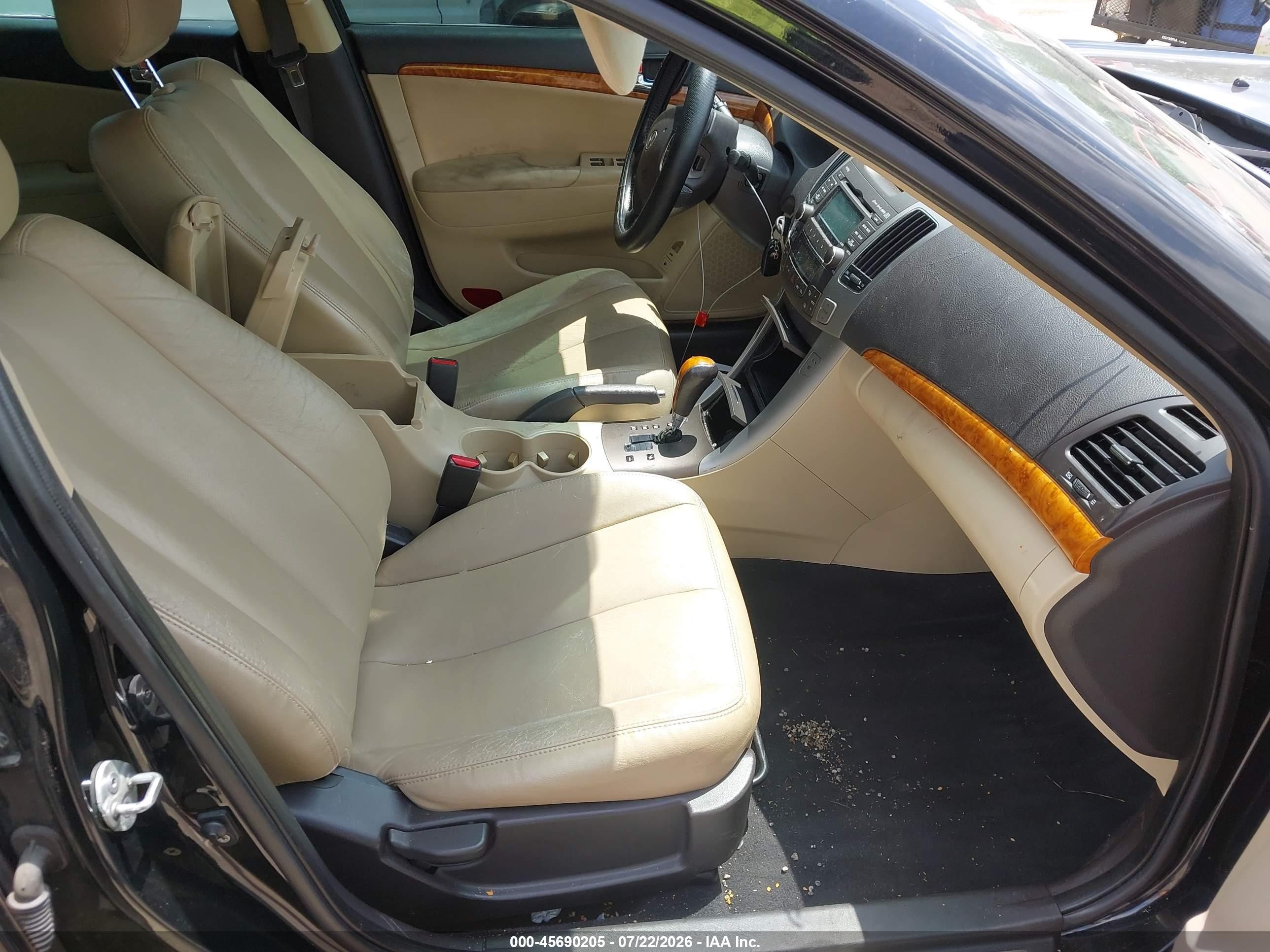 2010 Hyundai Sonata Limited V6 Black vin: 5NPEU4AF6AH602216