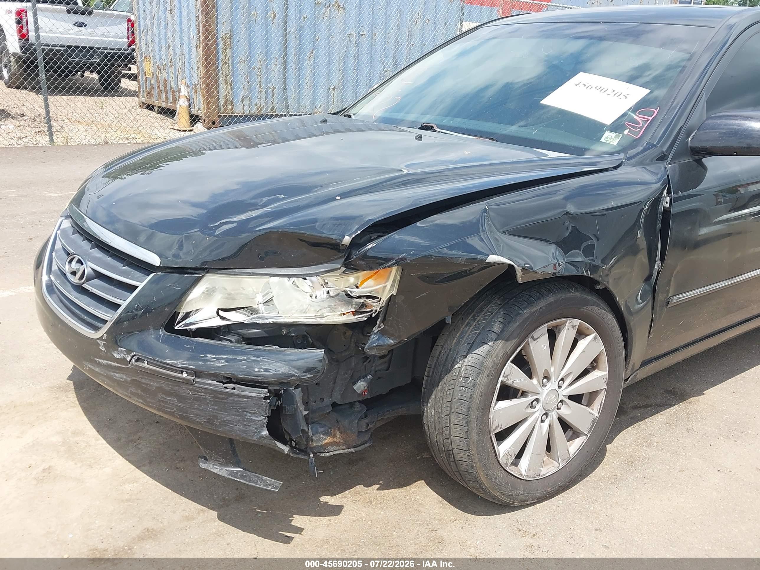 2010 Hyundai Sonata Limited V6 Black vin: 5NPEU4AF6AH602216