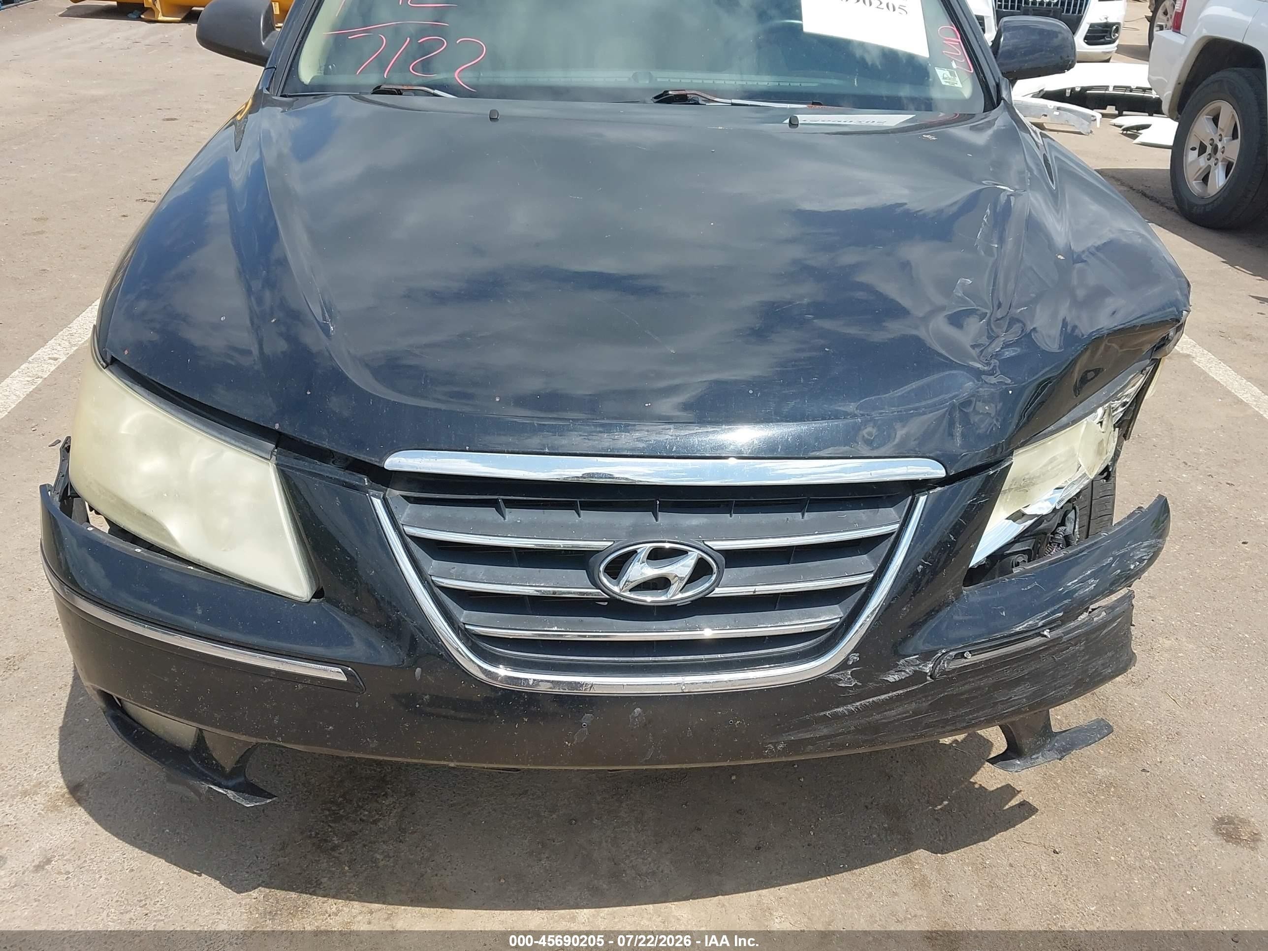 2010 Hyundai Sonata Limited V6 Black vin: 5NPEU4AF6AH602216