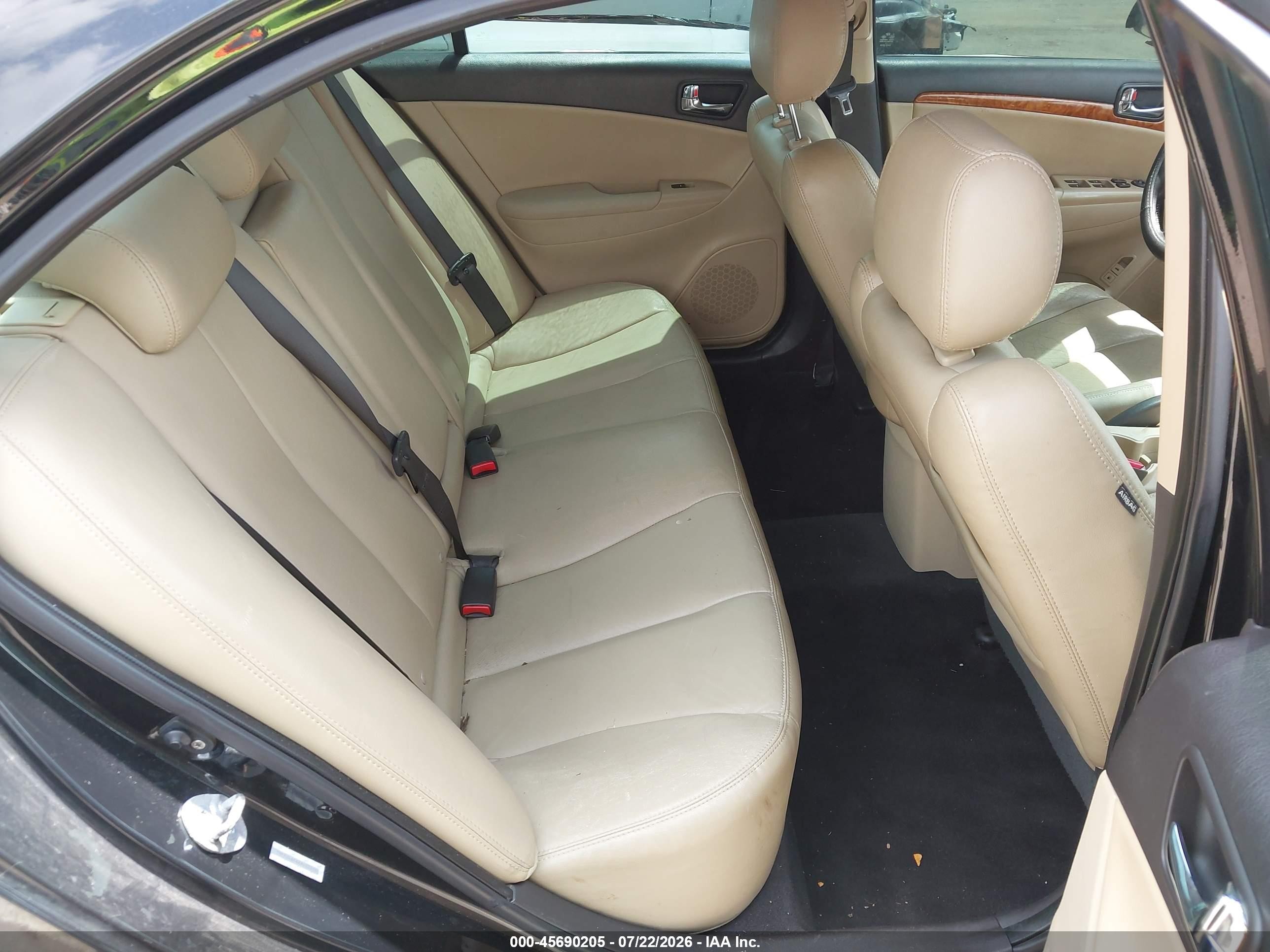 2010 Hyundai Sonata Limited V6 Black vin: 5NPEU4AF6AH602216