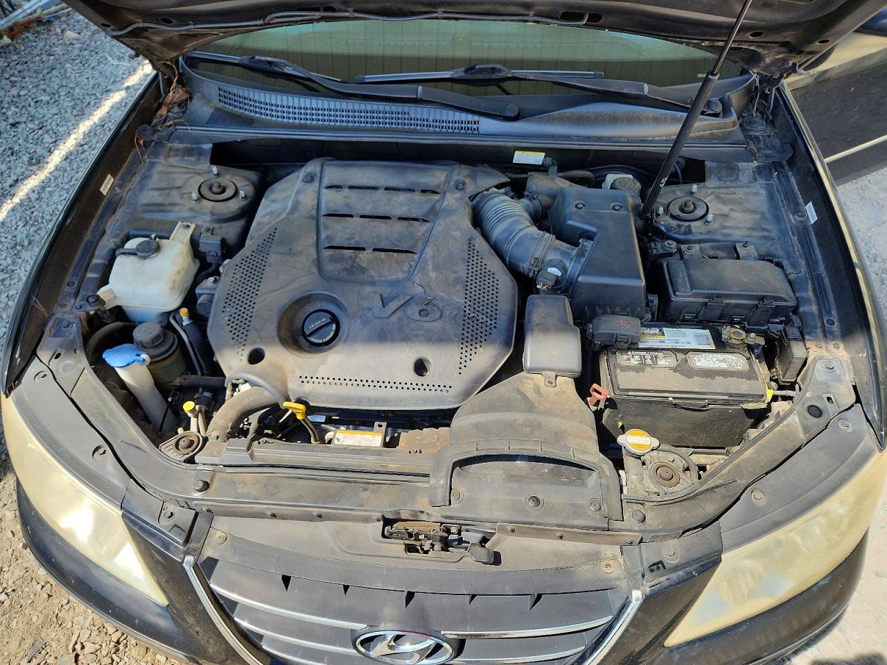 2010 Hyundai Sonata Limited V6 Black vin: 5NPEU4AF6AH609957