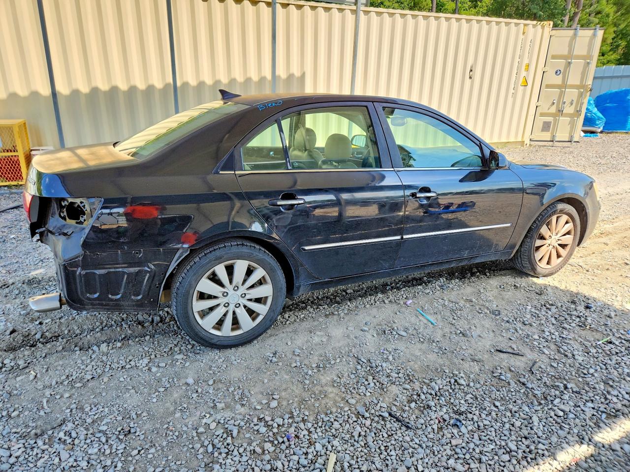 2010 Hyundai Sonata Limited V6 Black vin: 5NPEU4AF6AH609957