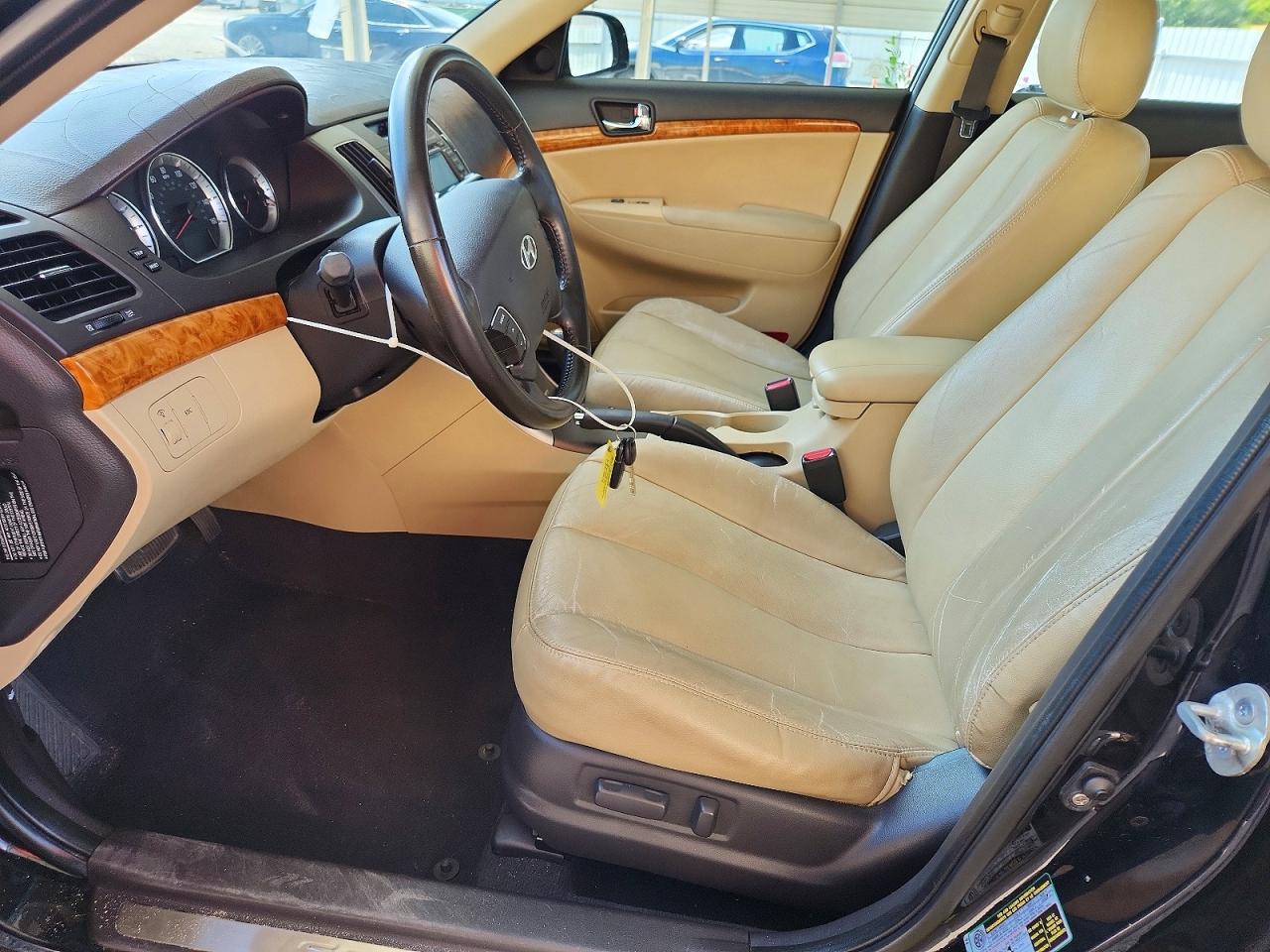 2010 Hyundai Sonata Limited V6 Black vin: 5NPEU4AF6AH609957