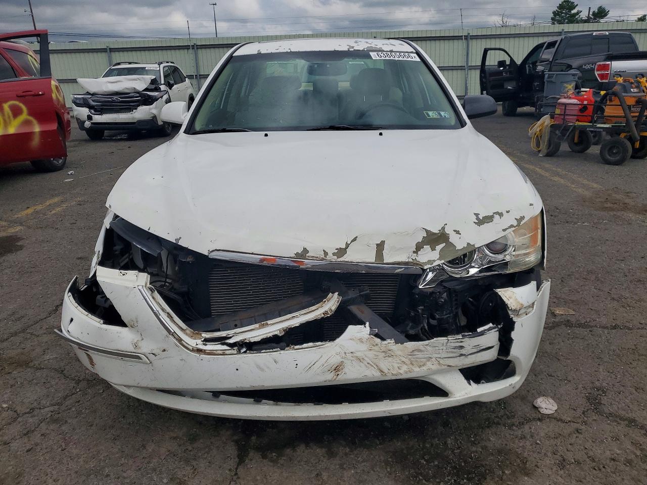 2010 Hyundai Sonata Limited V6 White vin: 5NPEU4AF8AH599299
