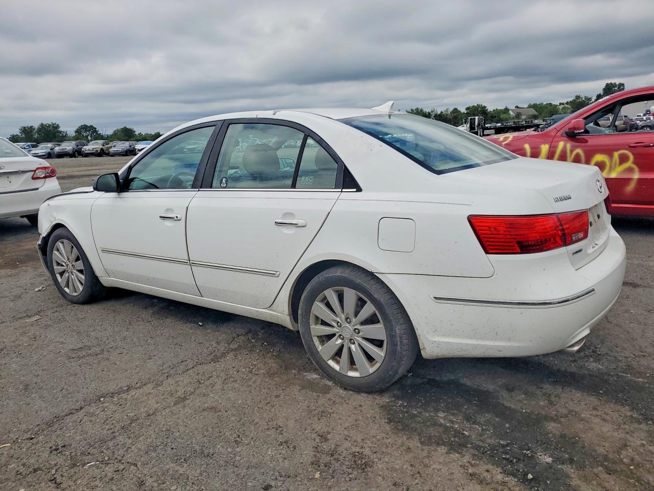 2010 Hyundai Sonata Limited V6 White vin: 5NPEU4AF8AH599299