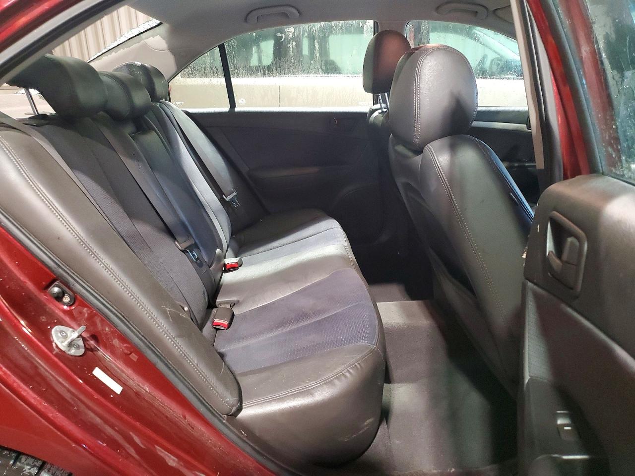 2010 Hyundai Sonata Se V6 Maroon vin: 5NPEU4AFXAH638703