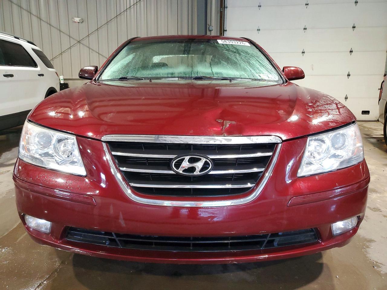 2010 Hyundai Sonata Se V6 Maroon vin: 5NPEU4AFXAH638703