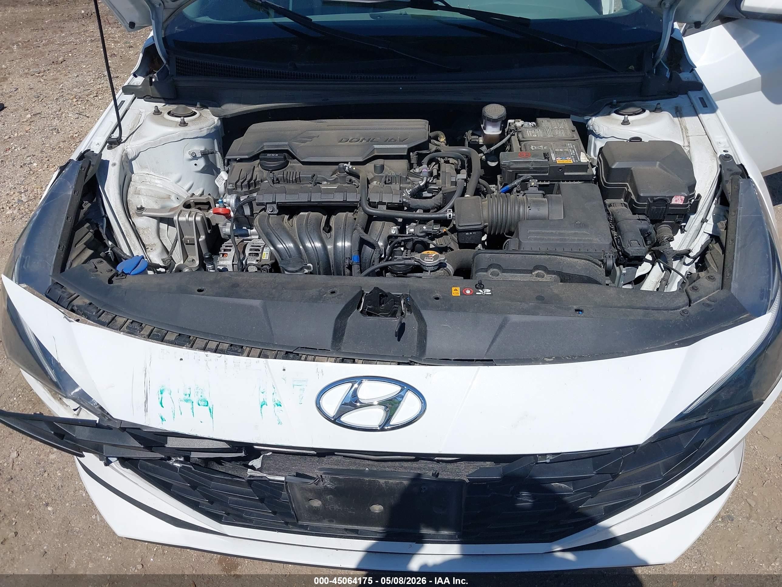 2023 Hyundai Elantra Se Белый vin: 5NPLL4AG5PH102589