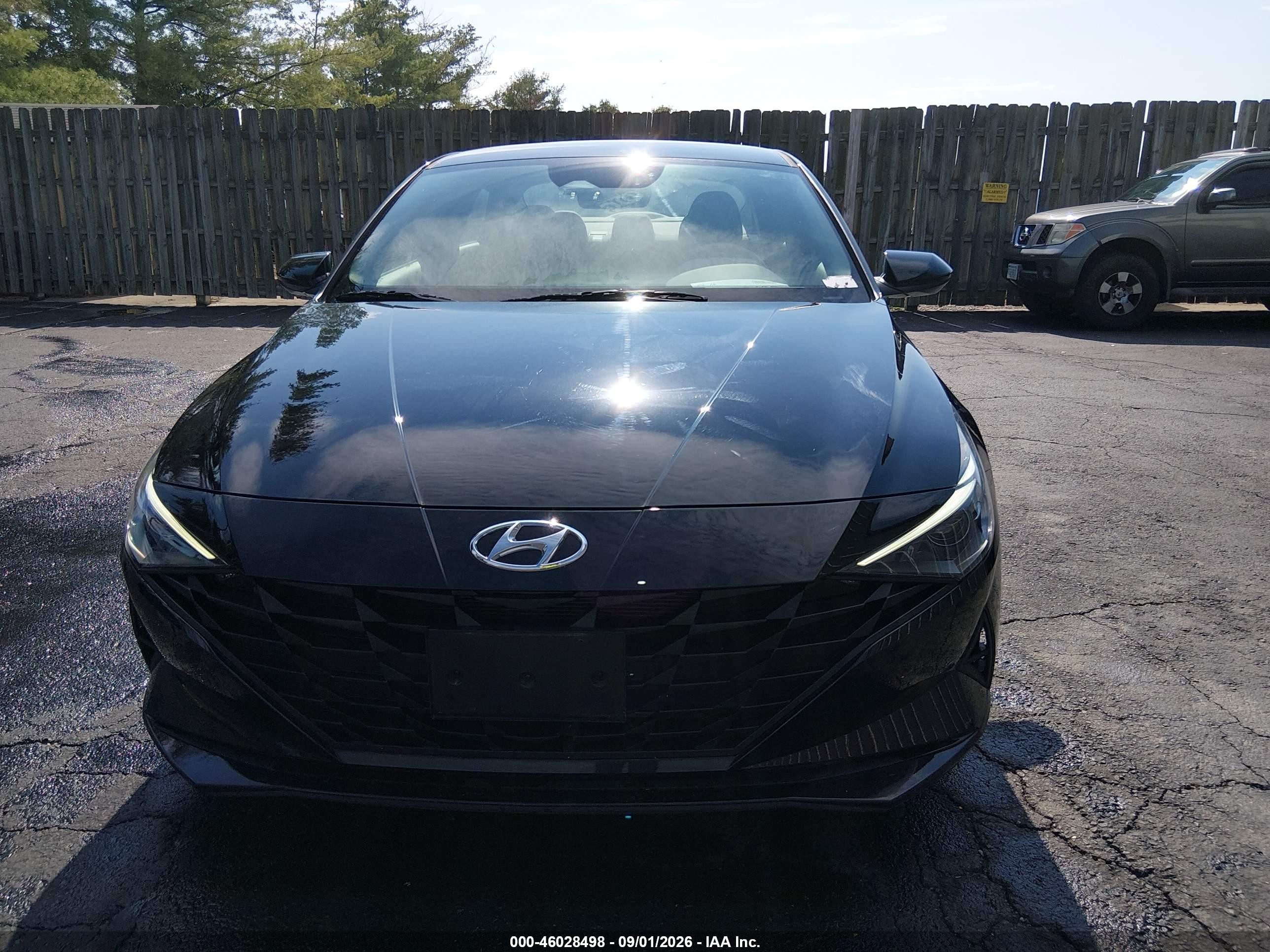 2021 Hyundai Elantra Se Black vin: 5NPLL4AG7MH046795