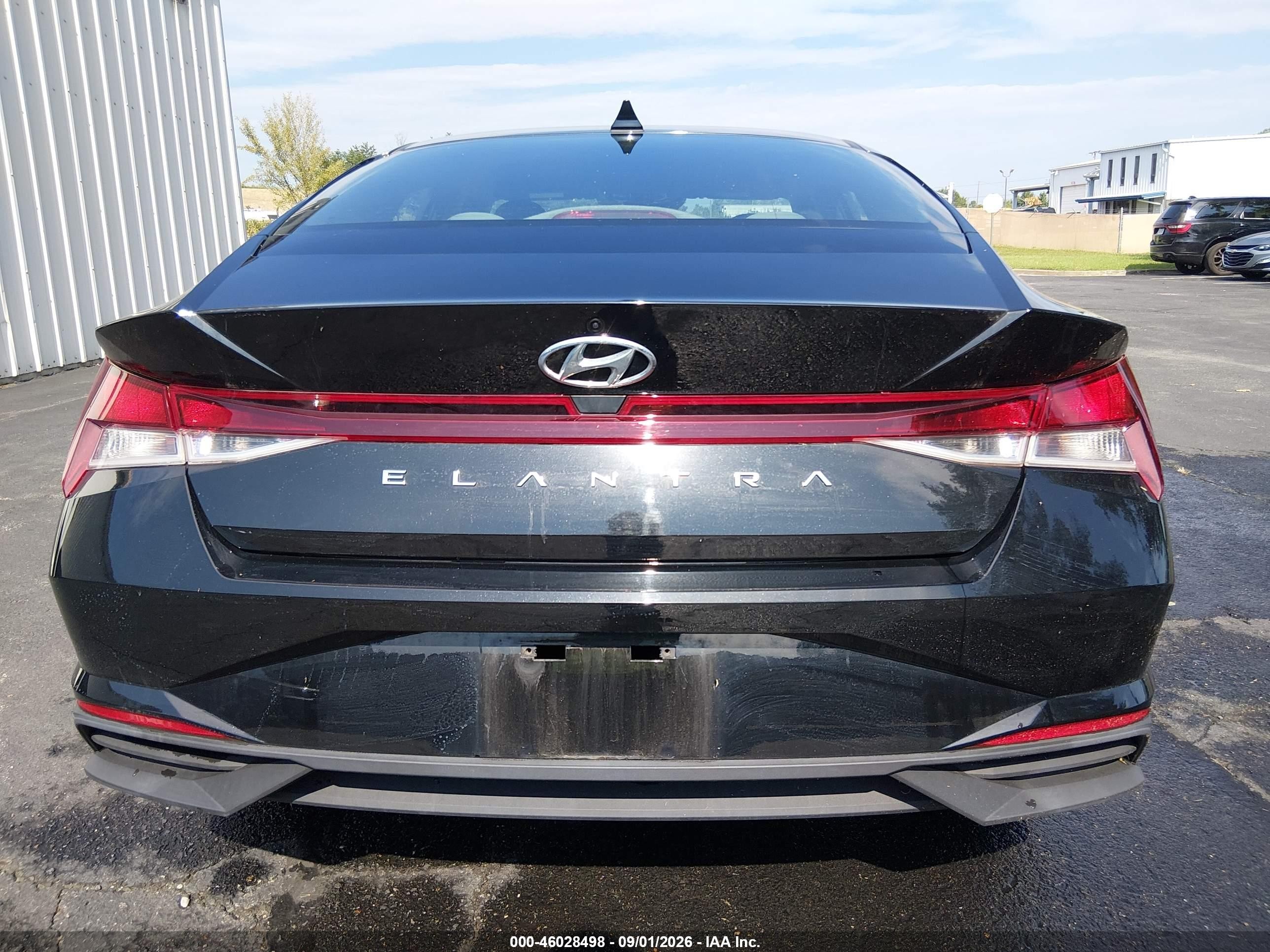 2021 Hyundai Elantra Se Black vin: 5NPLL4AG7MH046795