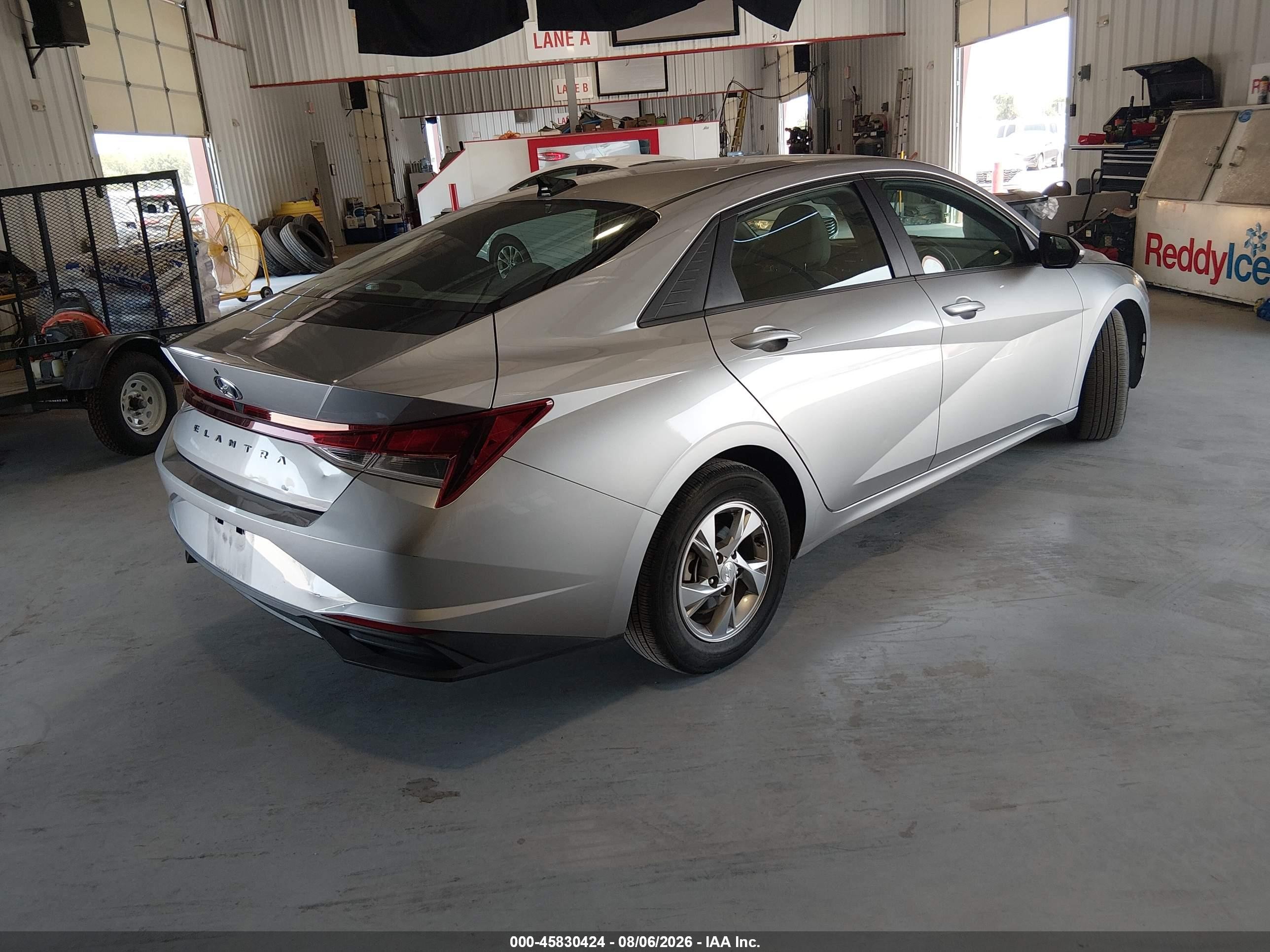 2021 Hyundai Elantra Se Silver vin: 5NPLL4AG8MH042089