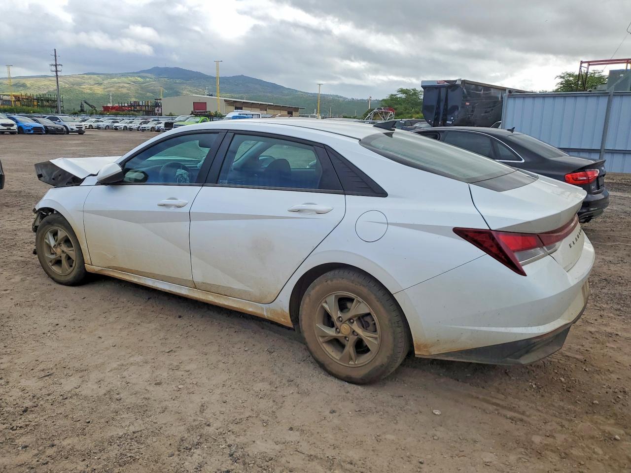 2022 Hyundai Elantra Se White vin: 5NPLL4AG8NH060853