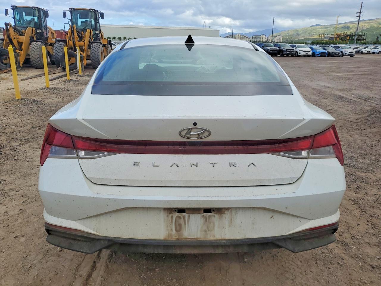 2022 Hyundai Elantra Se White vin: 5NPLL4AG8NH060853