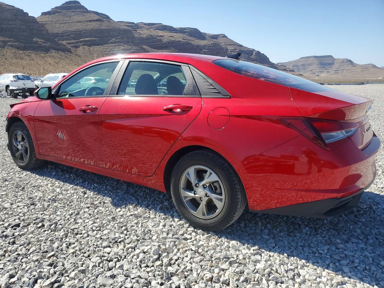 2021 Hyundai Elantra Se Red vin: 5NPLL4AG9MH014754