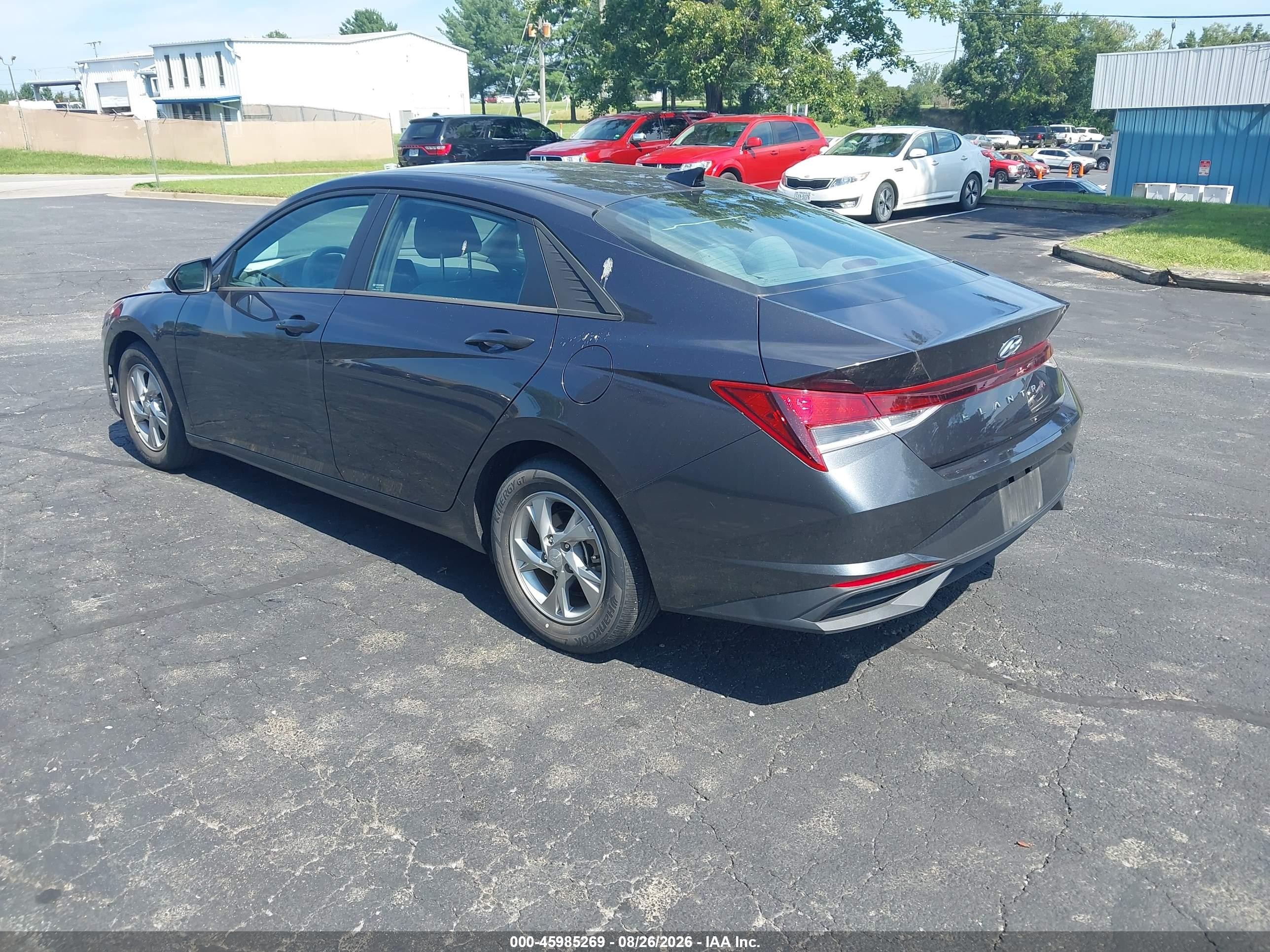 2021 Hyundai Elantra Se Серый vin: 5NPLL4AGXMH048198