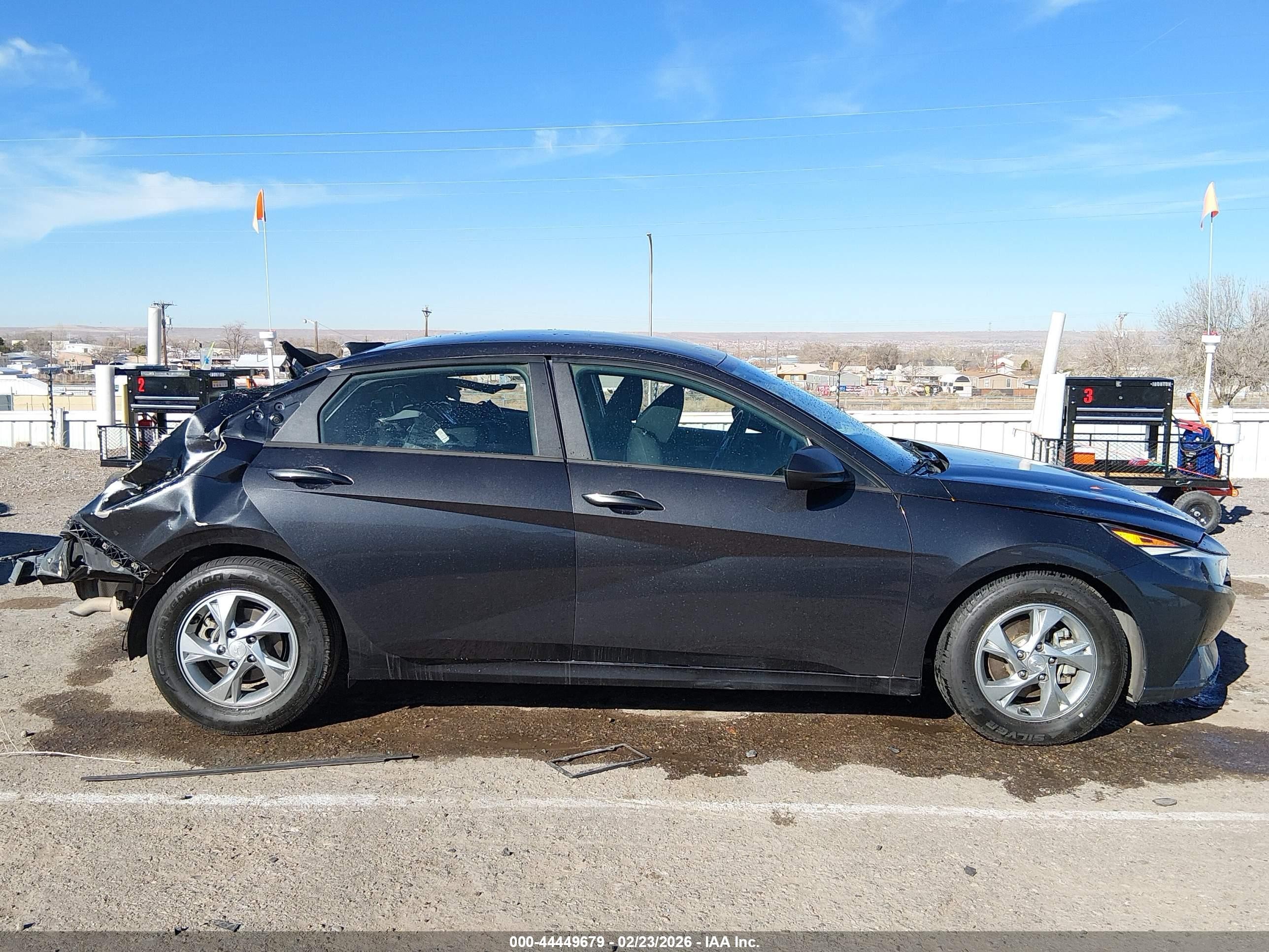 2021 Hyundai Elantra Se Gray vin: 5NPLL4AGXMH050114