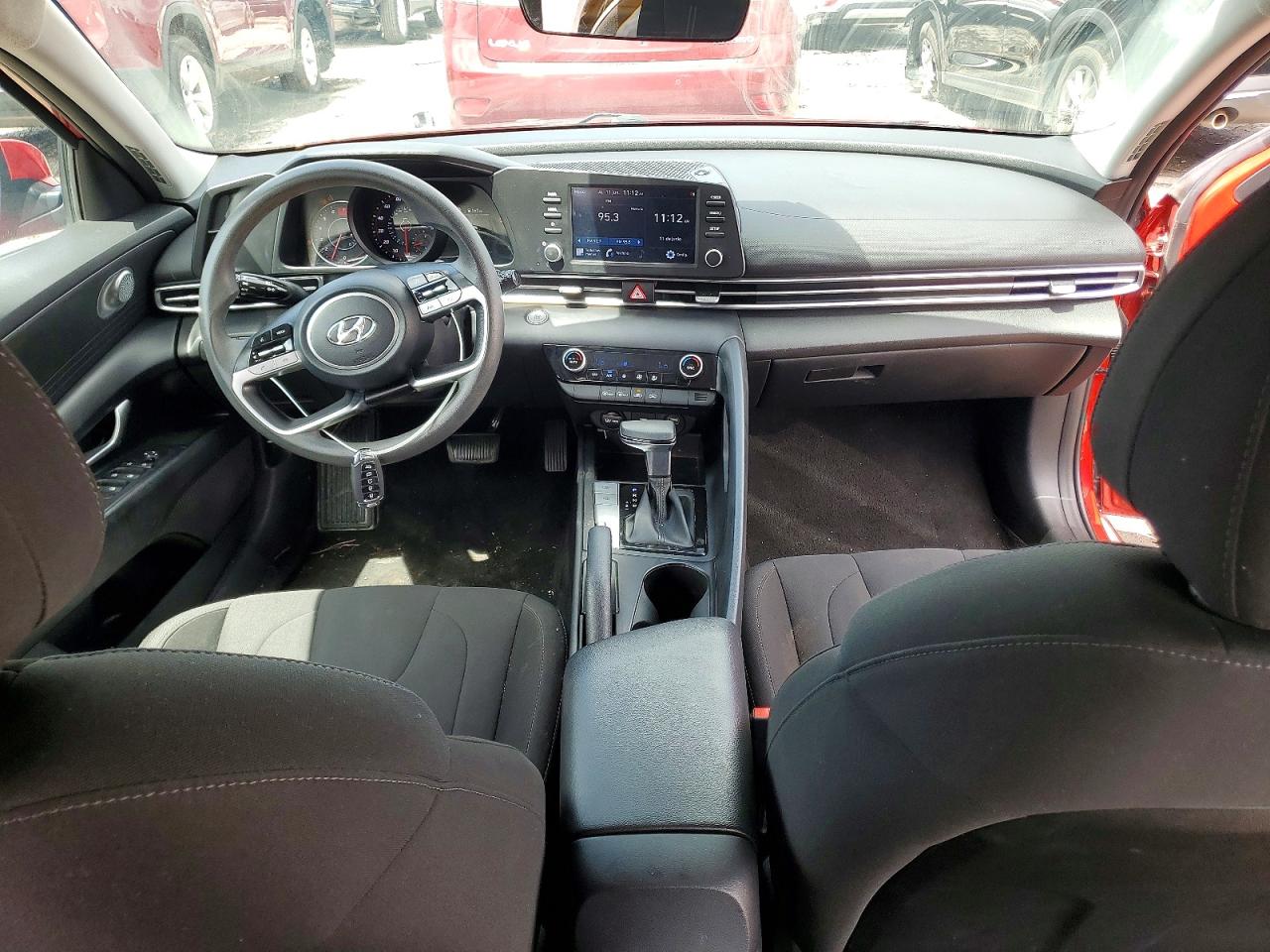 2021 Hyundai Elantra Sel Red vin: 5NPLM4AG0MH018835