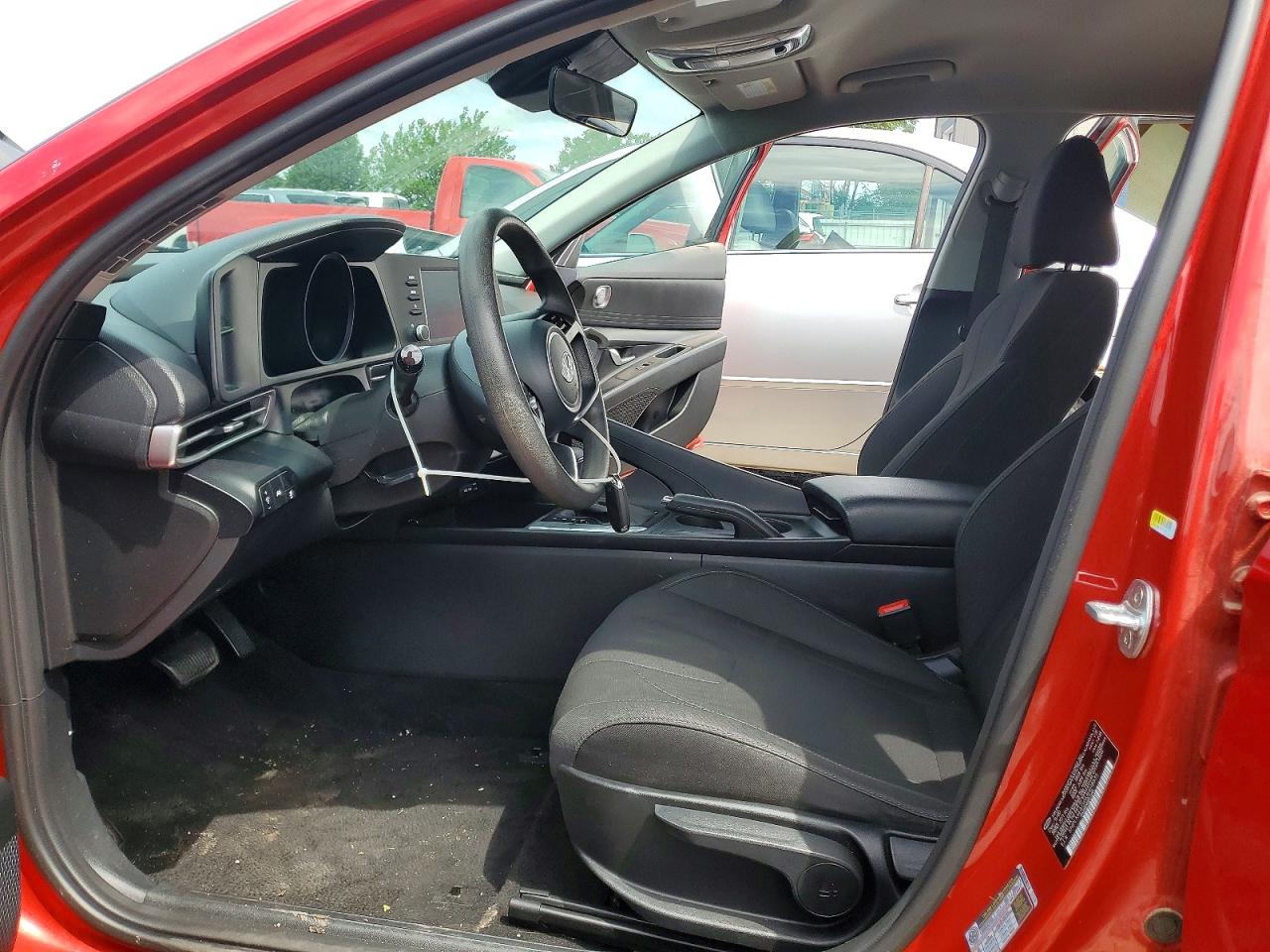 2021 Hyundai Elantra Sel Red vin: 5NPLM4AG0MH018835