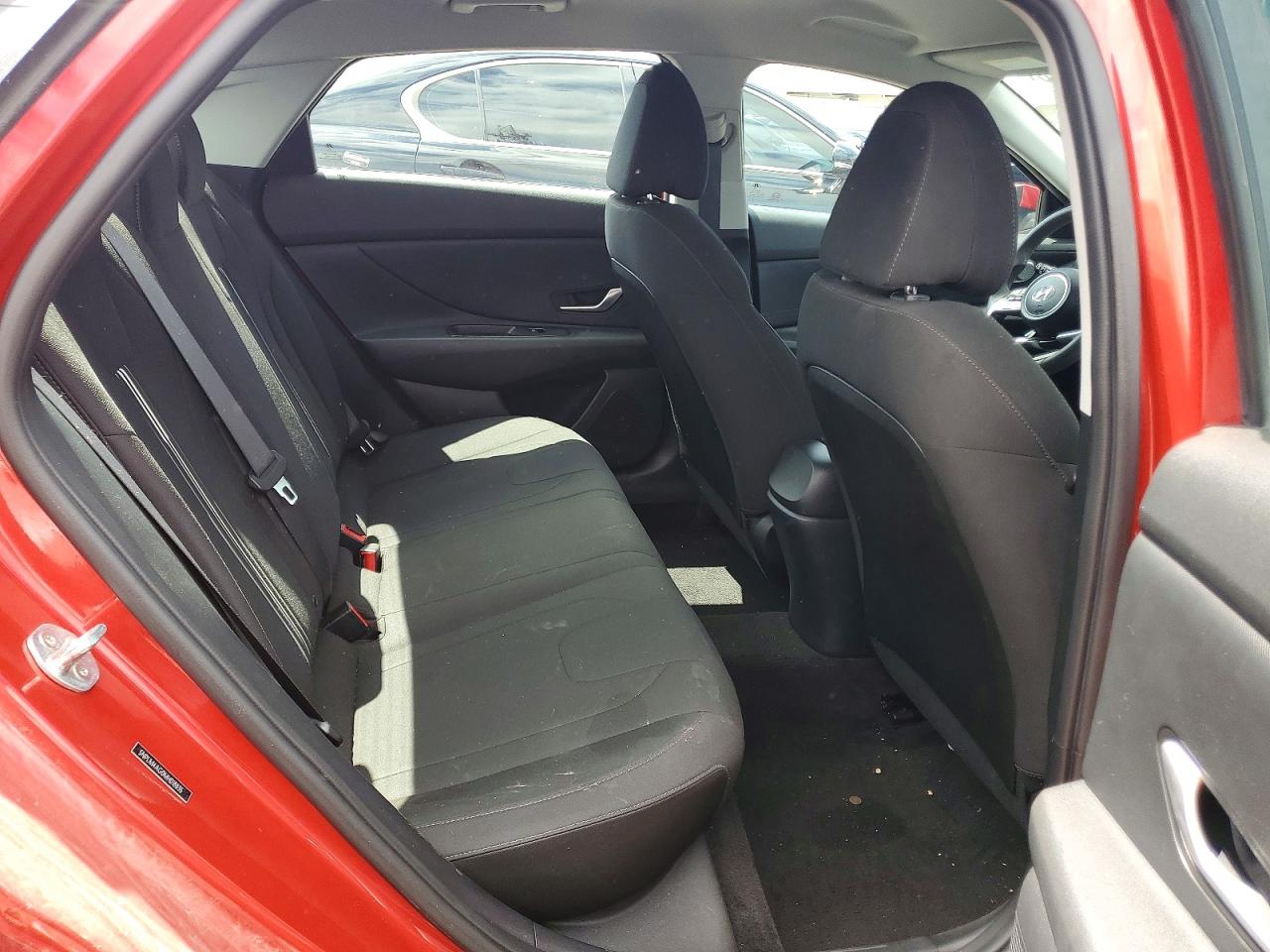 2021 Hyundai Elantra Sel Red vin: 5NPLM4AG0MH018835