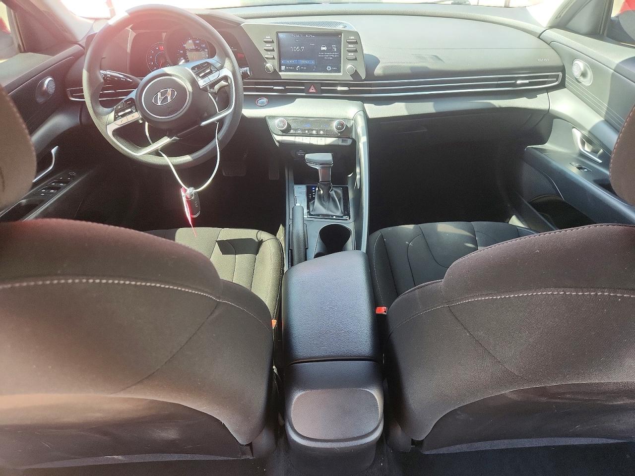 2021 Hyundai Elantra Sel Red vin: 5NPLM4AG0MH045033