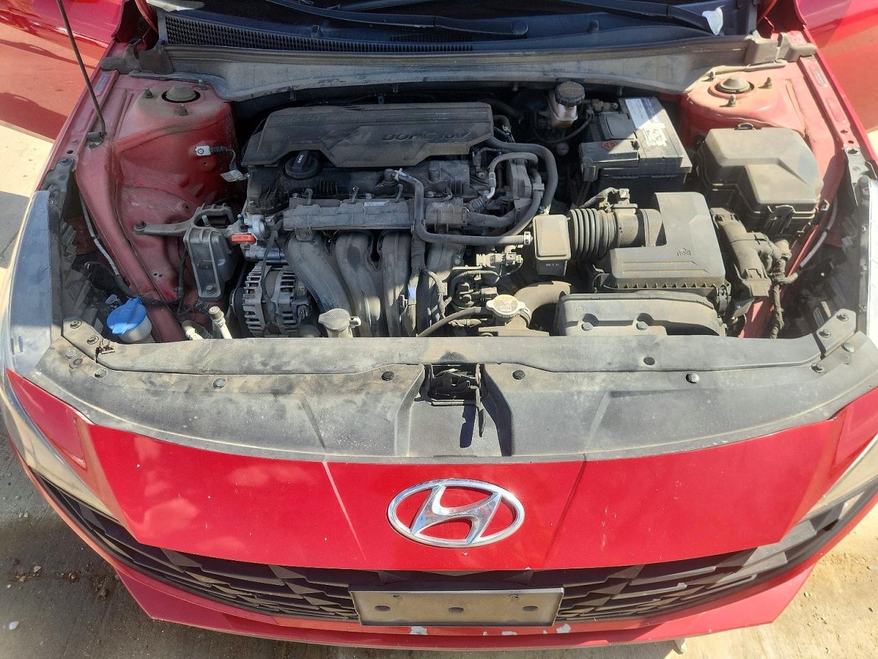 2021 Hyundai Elantra Sel Red vin: 5NPLM4AG0MH045033
