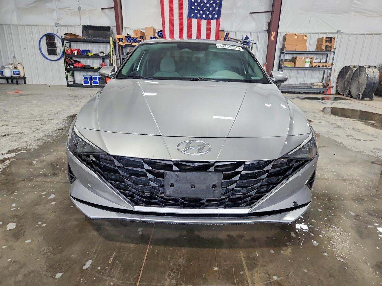 2021 Hyundai Elantra Sel Silver vin: 5NPLM4AG2MH009294