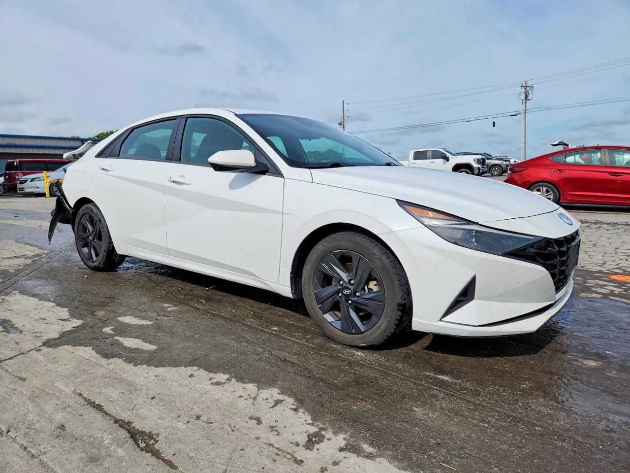 2023 Hyundai Elantra Sel White vin: 5NPLM4AG2PH103695