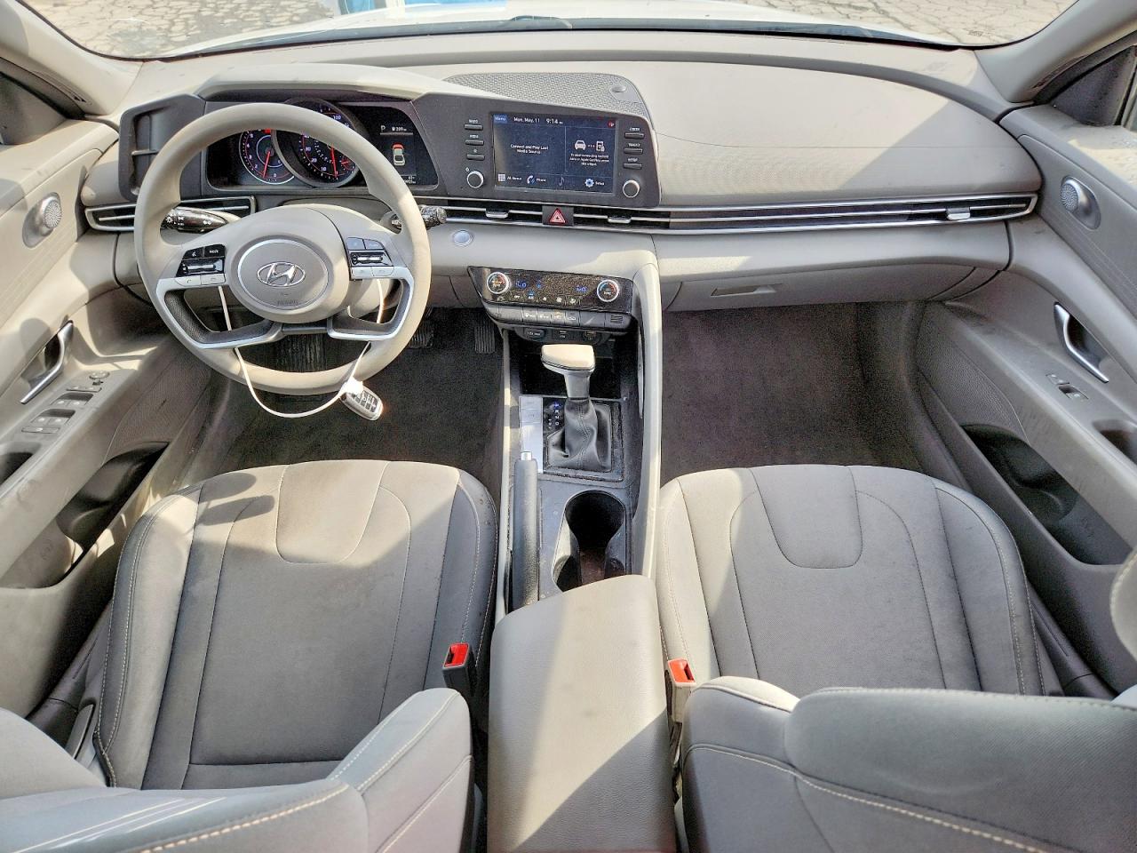 2023 Hyundai Elantra Sel White vin: 5NPLM4AG2PH103695