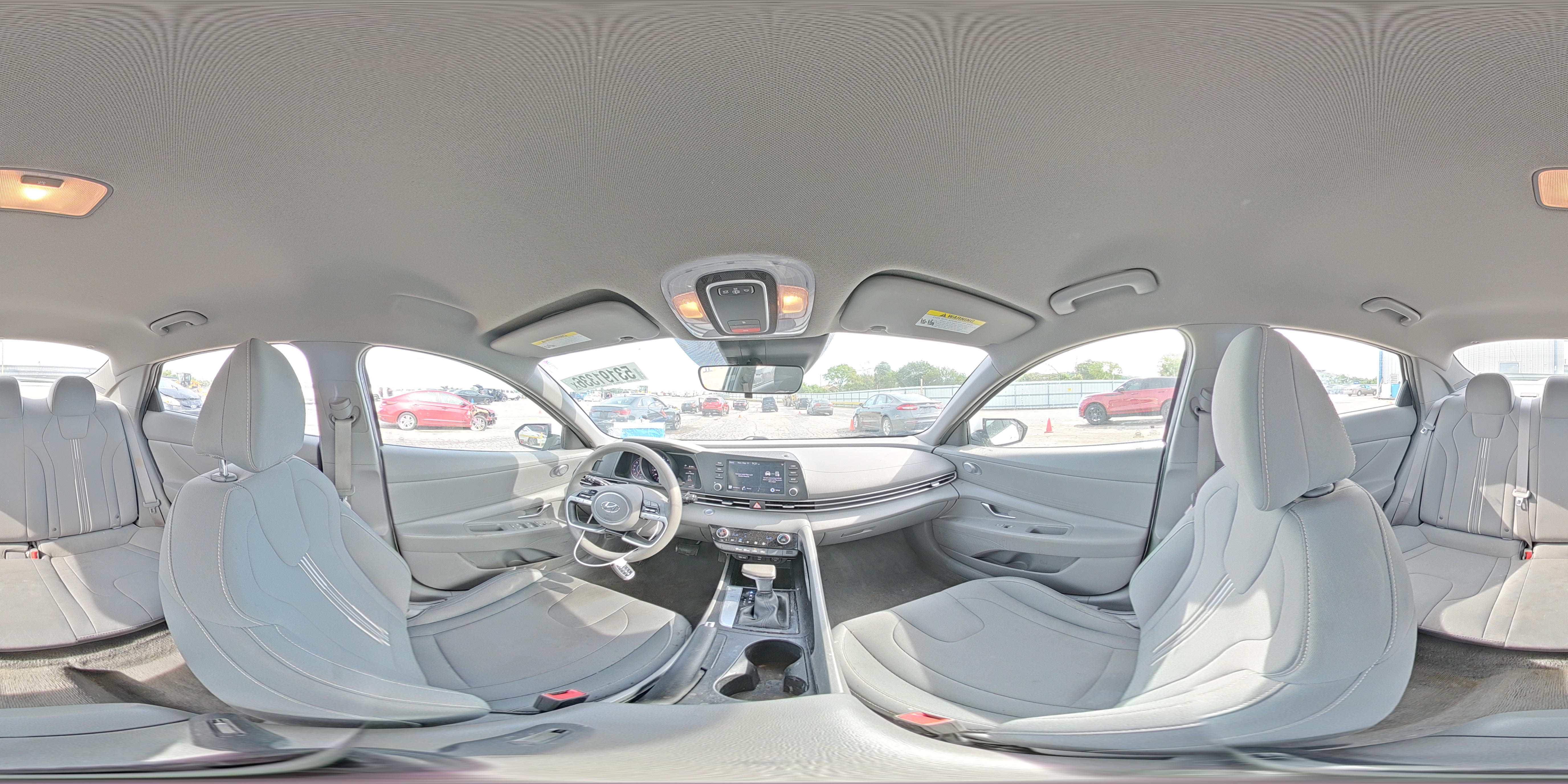2023 Hyundai Elantra Sel White vin: 5NPLM4AG2PH103695
